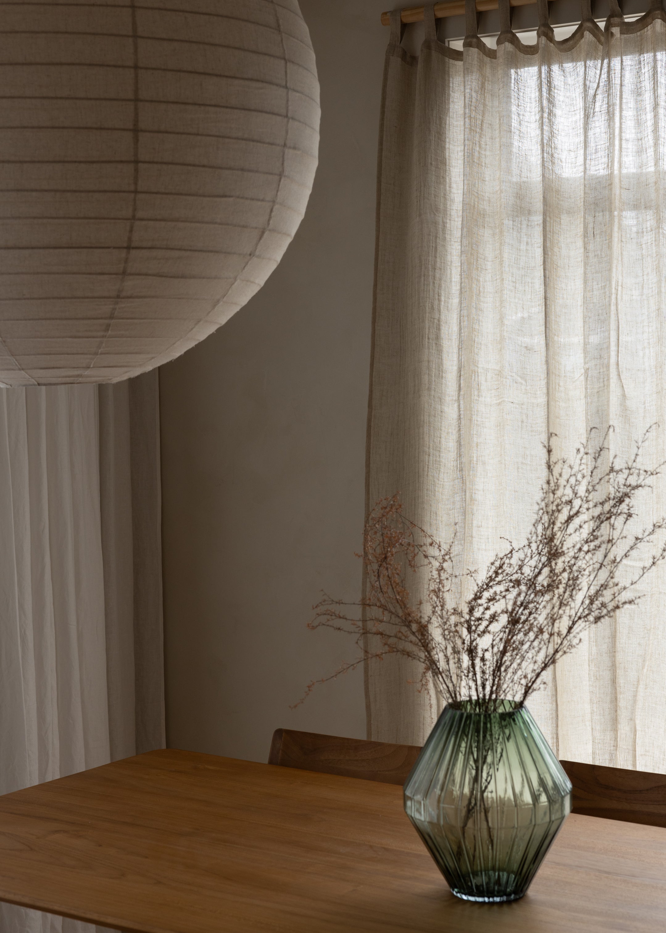 Puro Sheer Linen Curtains / Natural