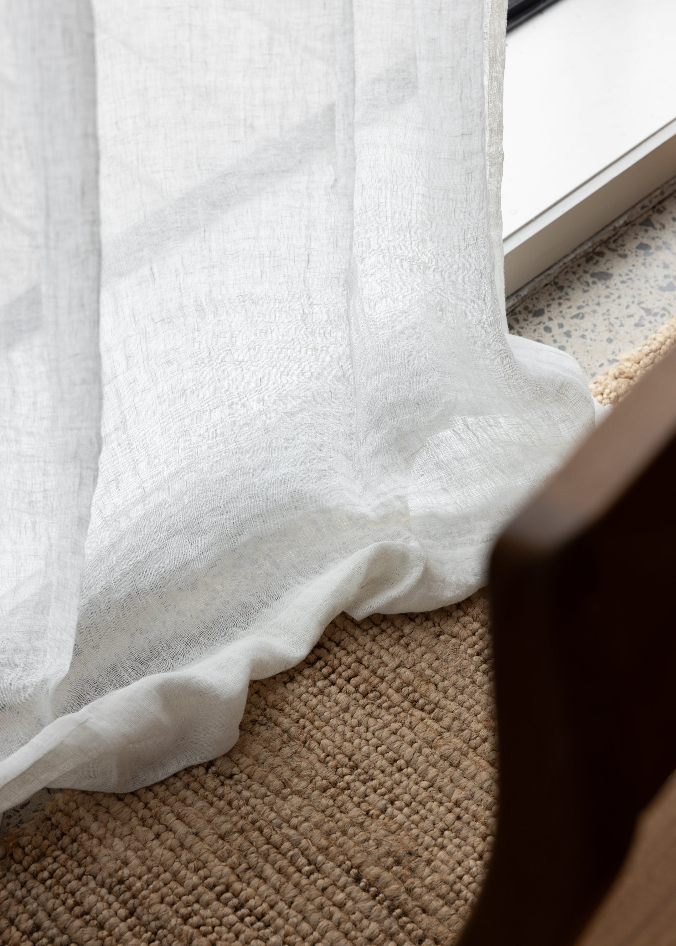 Puro Sheer Linen Curtains / Off White