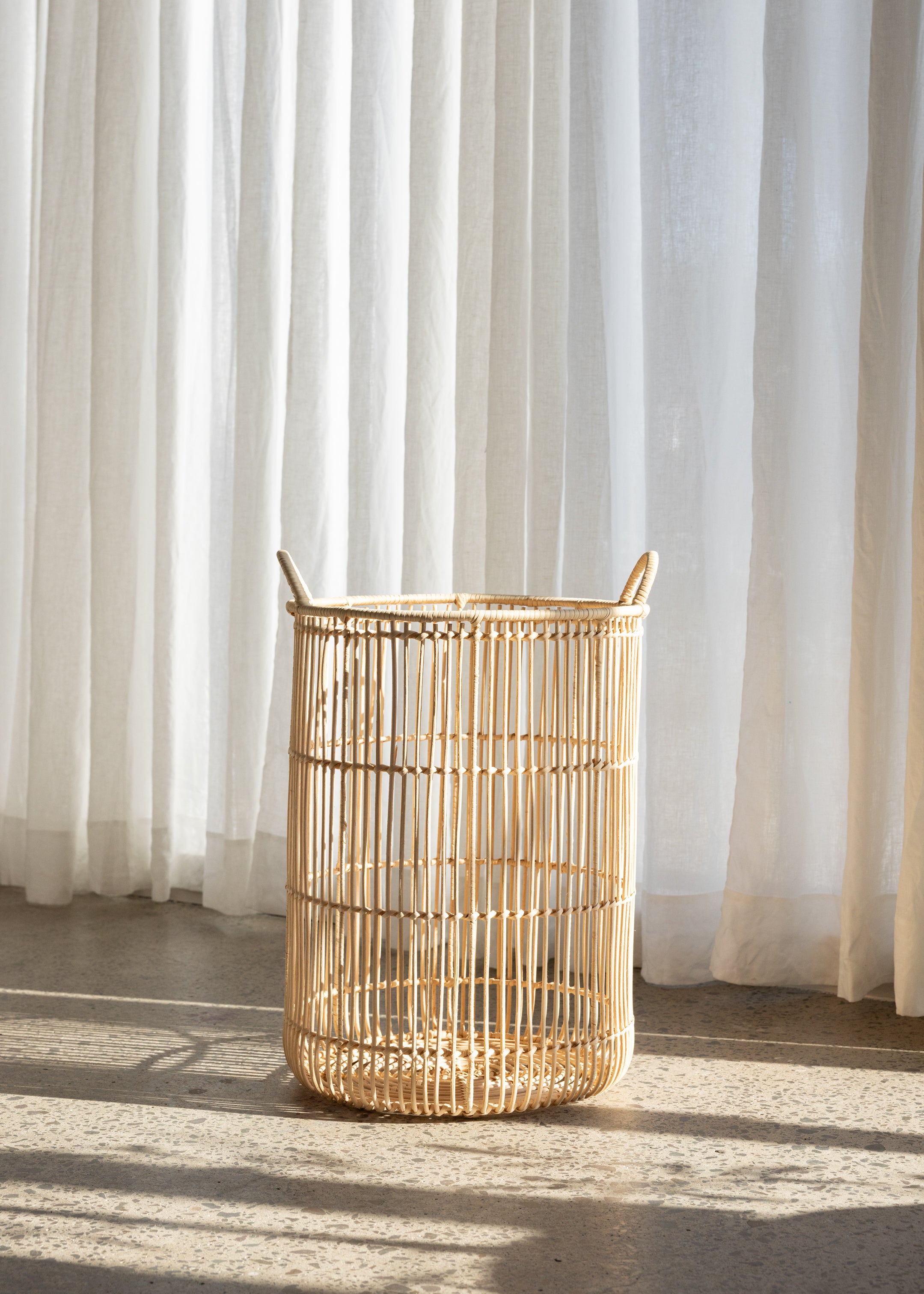 Kaia Rattan Basket Large / Natural