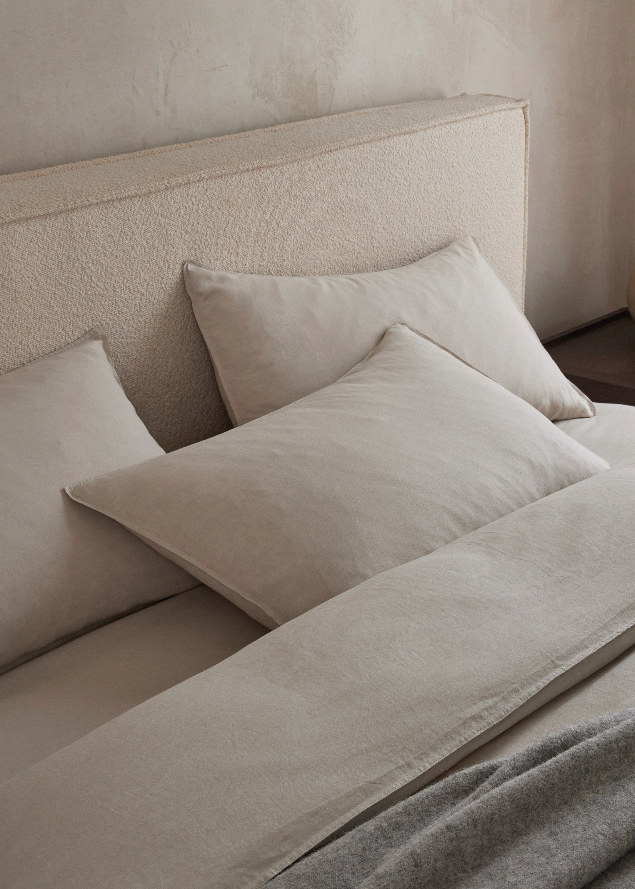 Ravello Standard Pillowcases / Bone