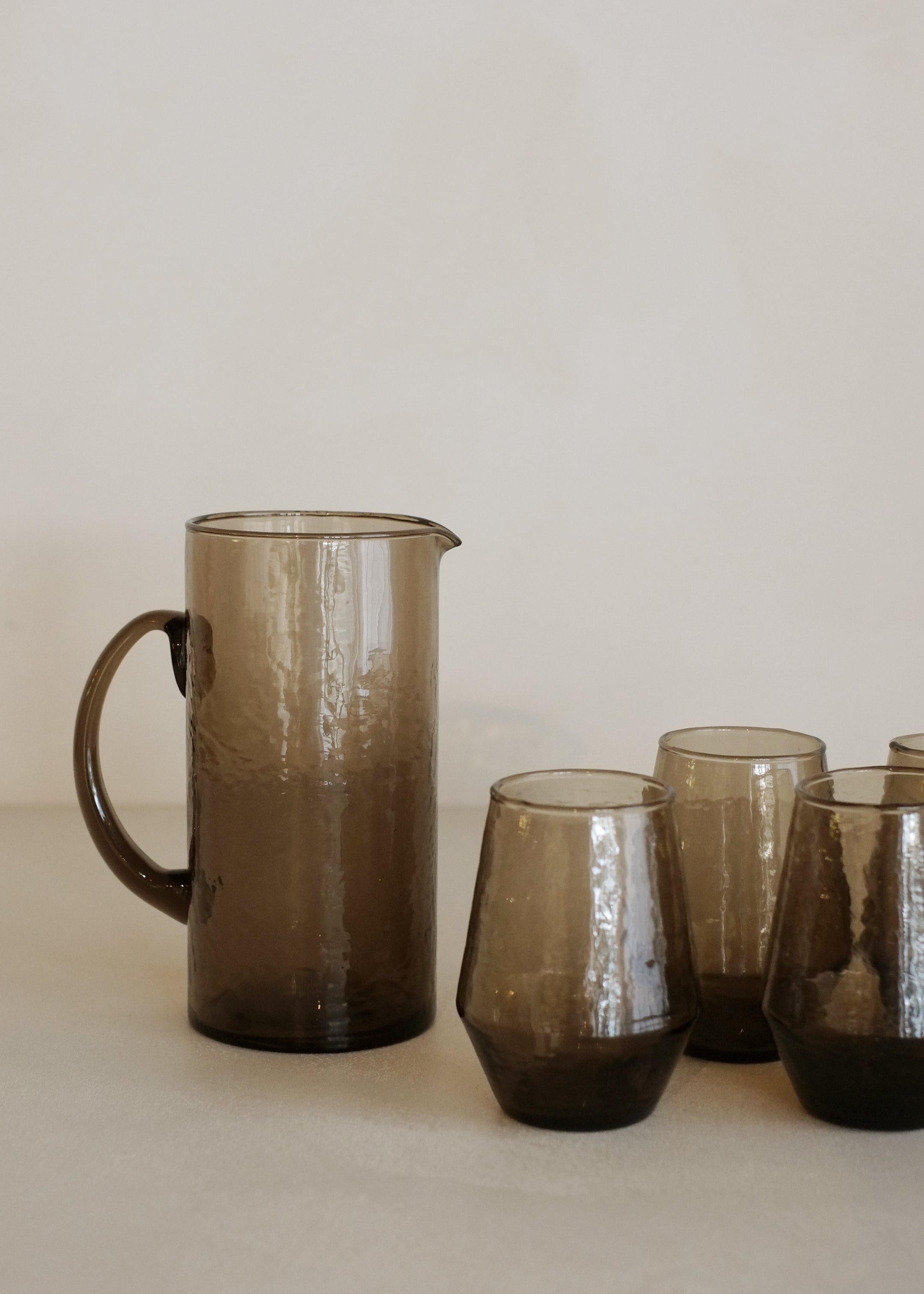 Recycled Glass Jug / Bronze