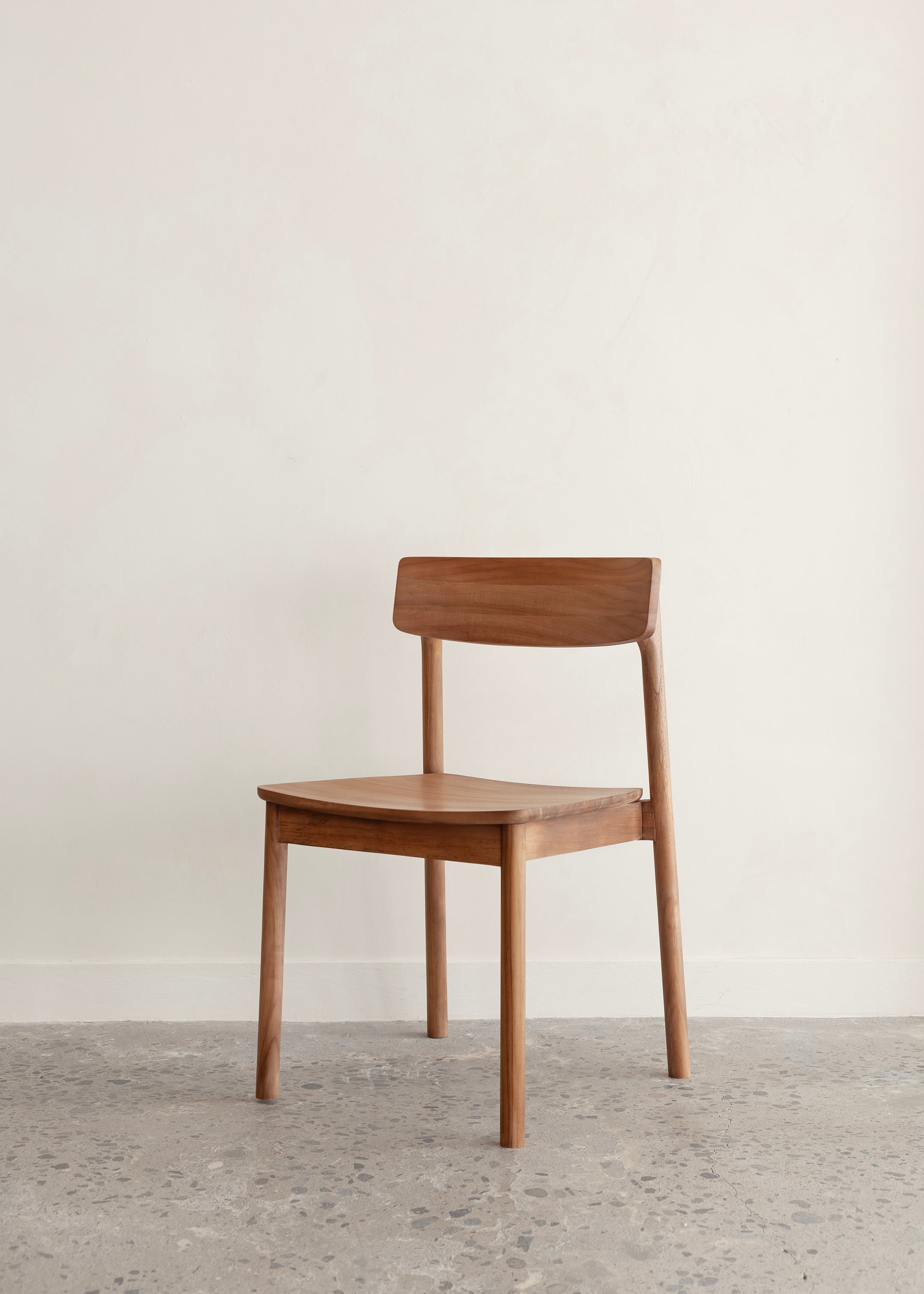 Riko Dining Chair / Dark Teak