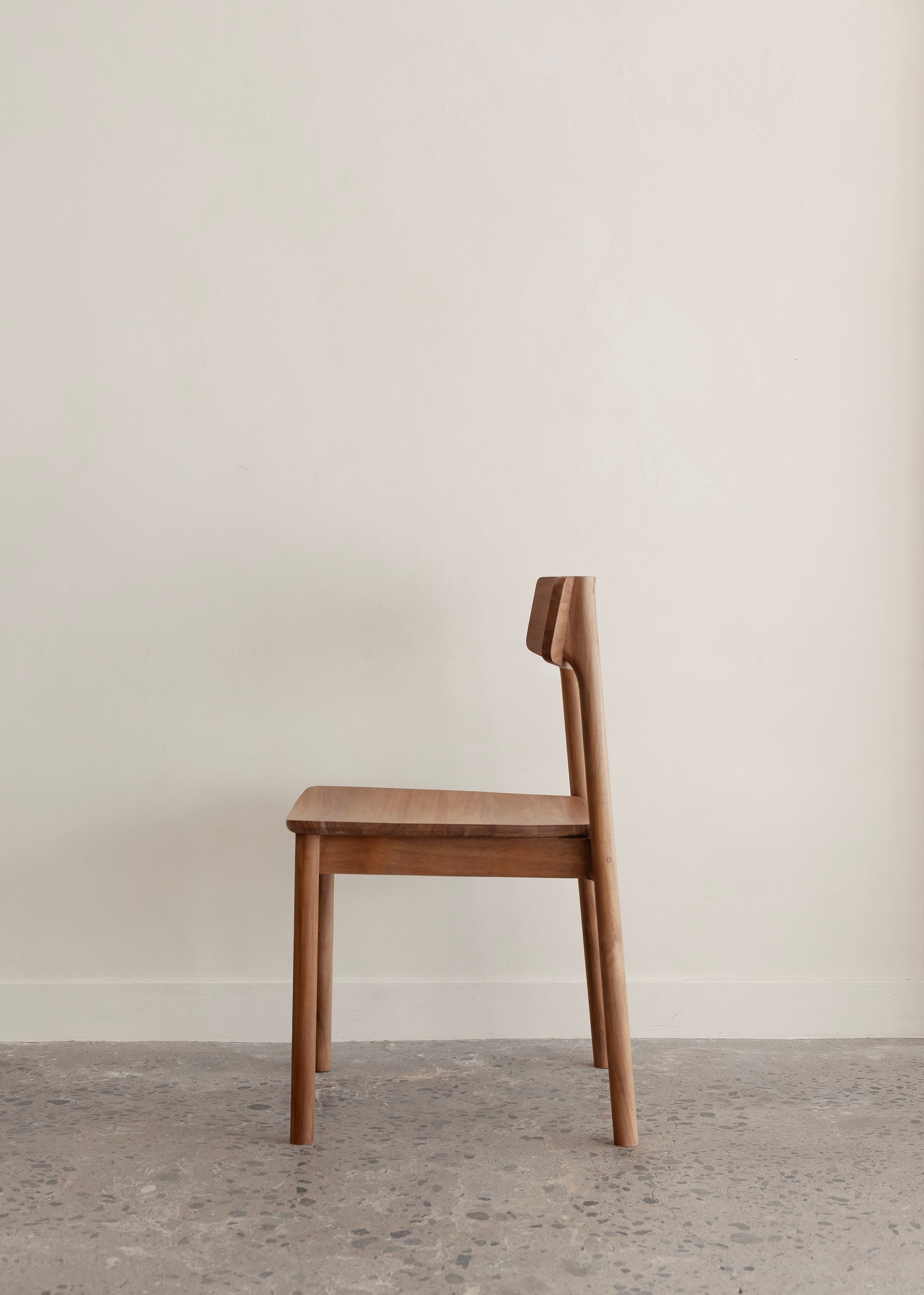 Riko Dining Chair / Dark Teak