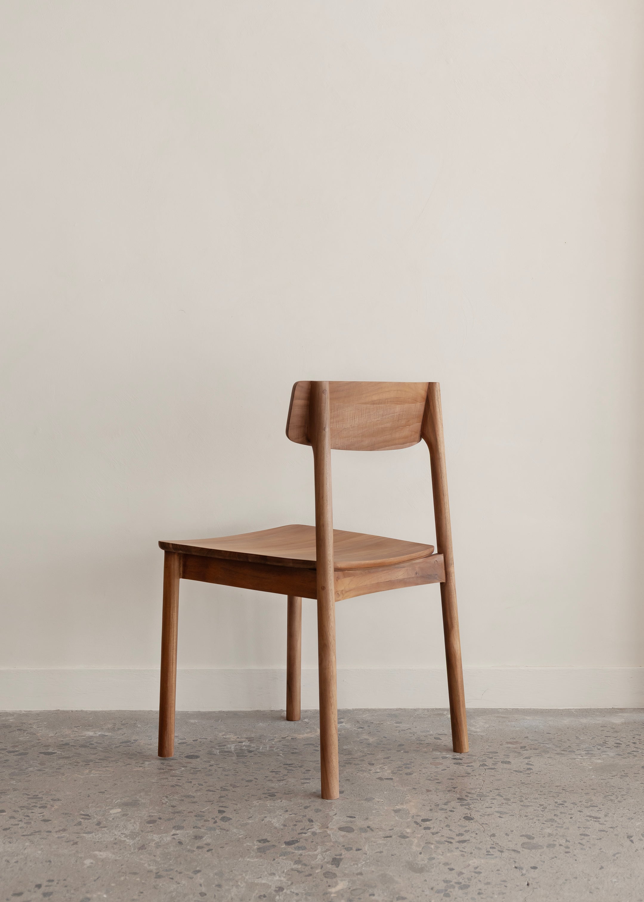 Riko Dining Chair / Dark Teak
