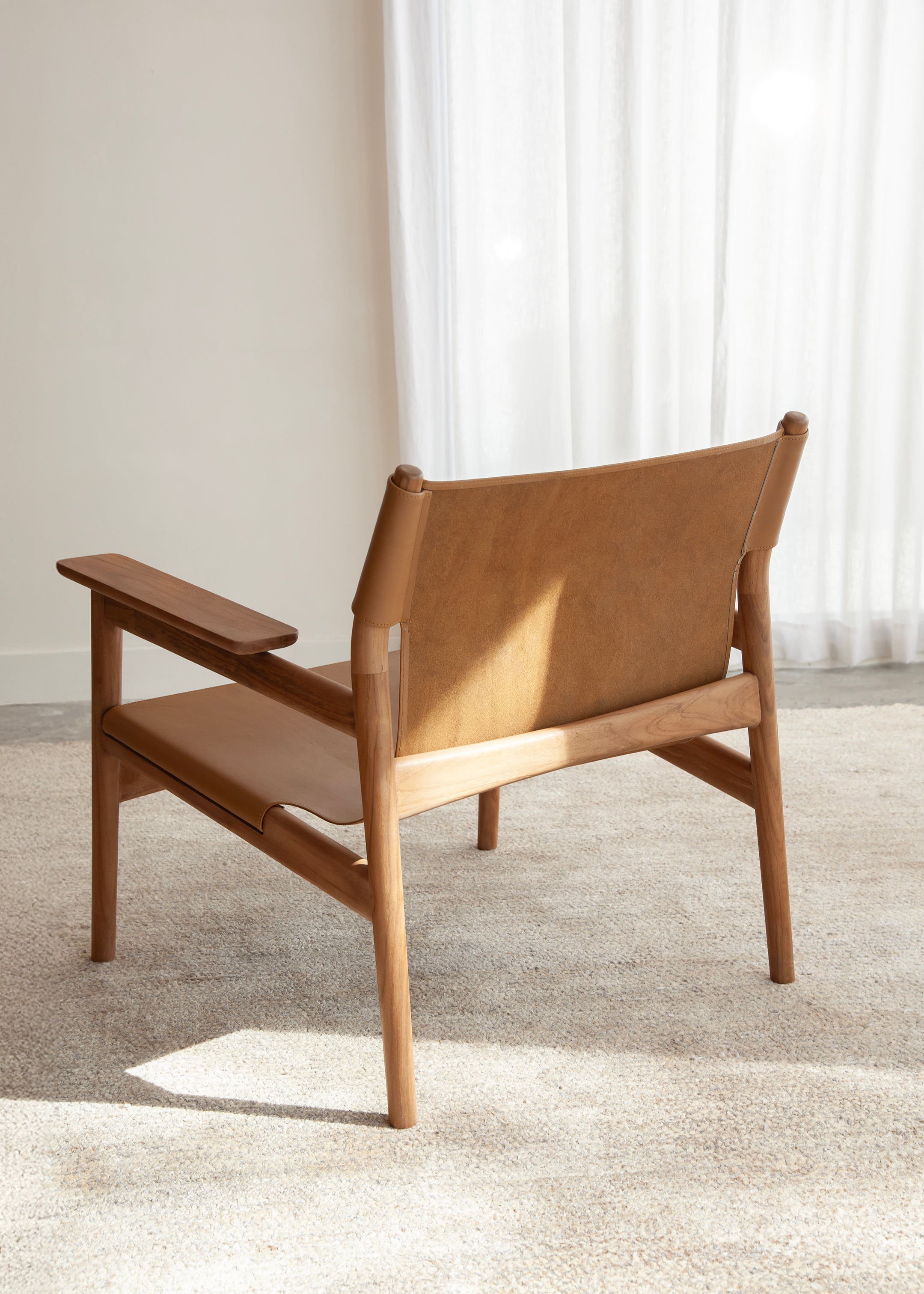 Sana Leather Chair / Tan