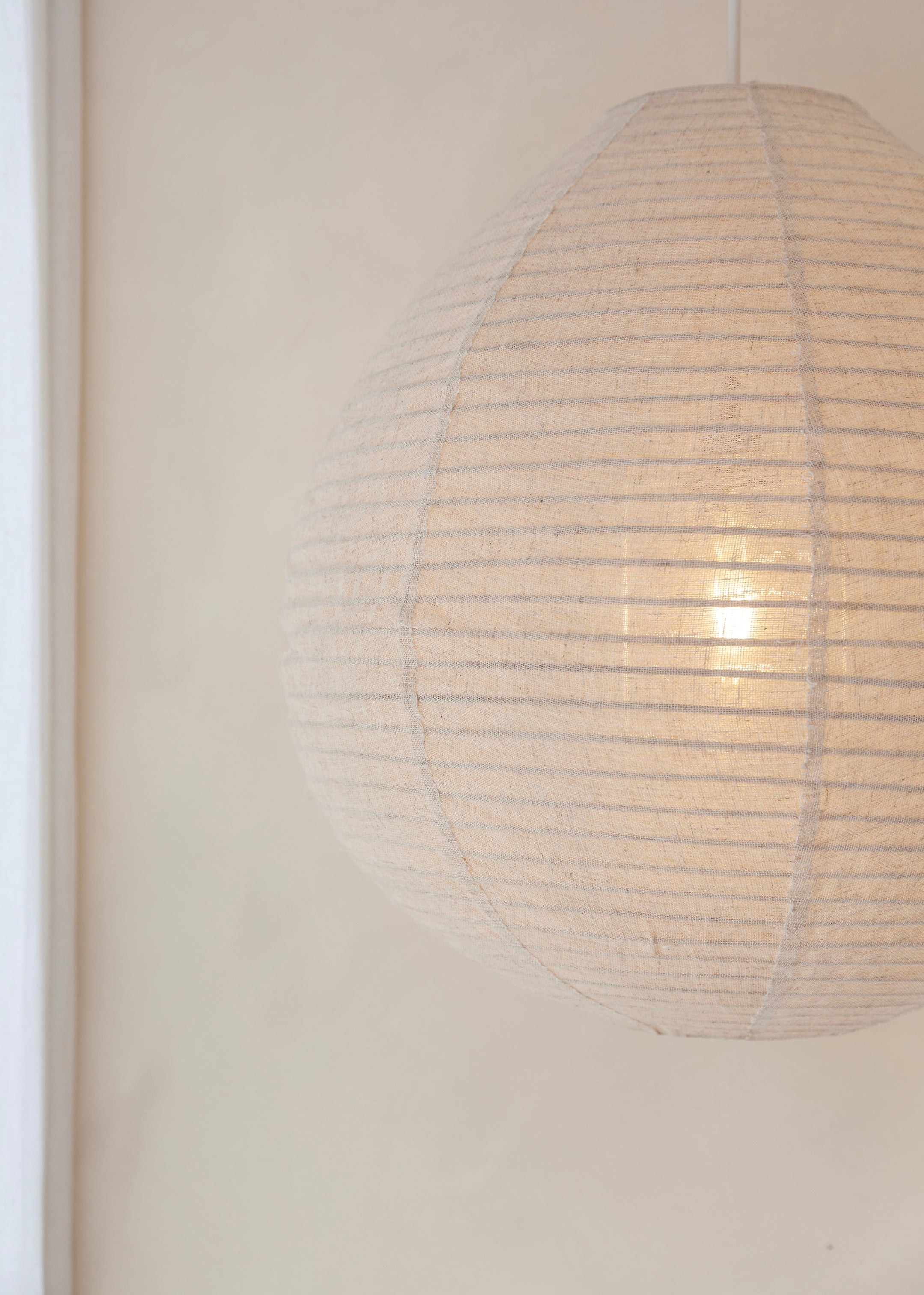 Soma Linen Lantern / Natural