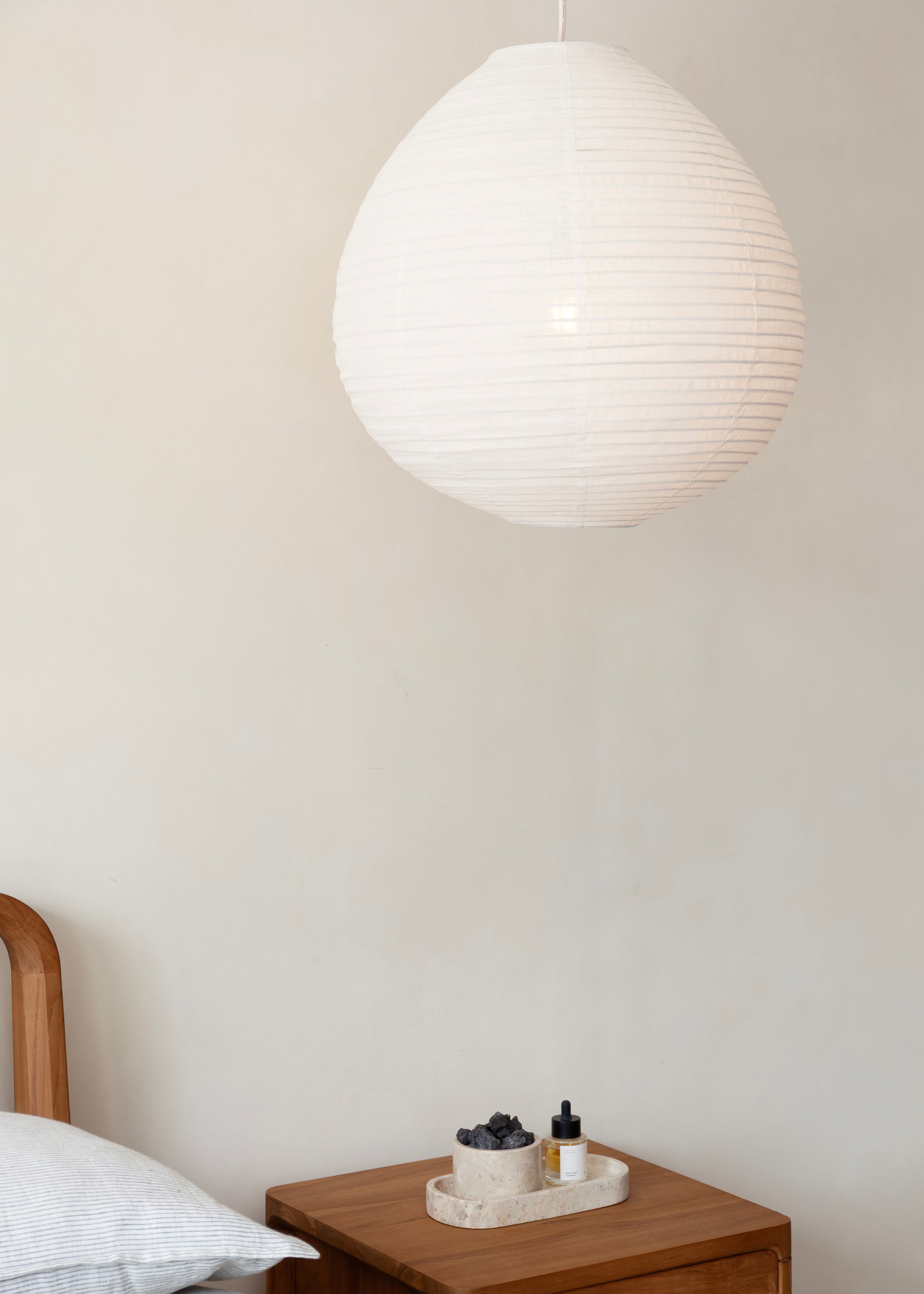 Soma Linen Lantern / Off White