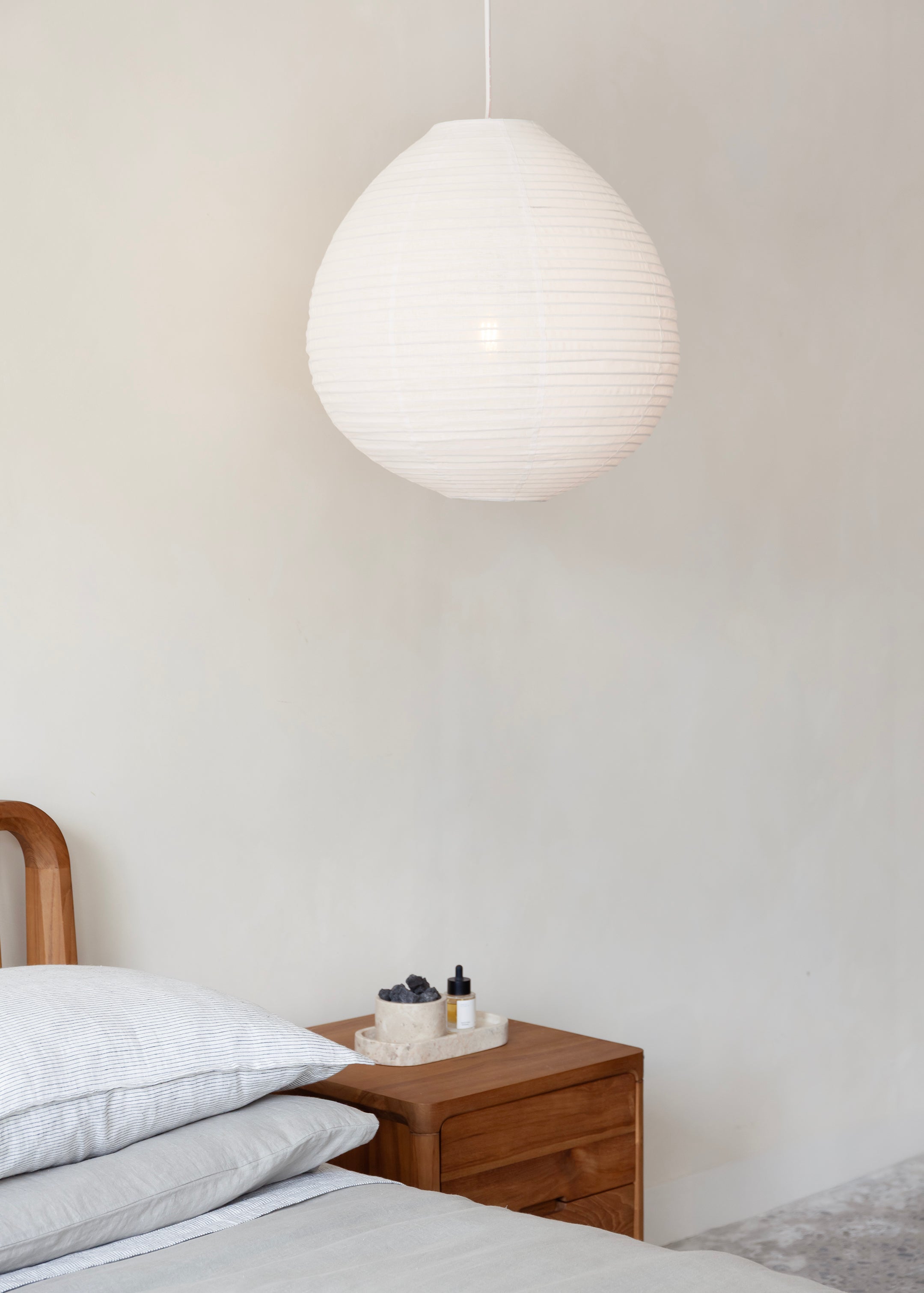 Soma Linen Lantern / Off White