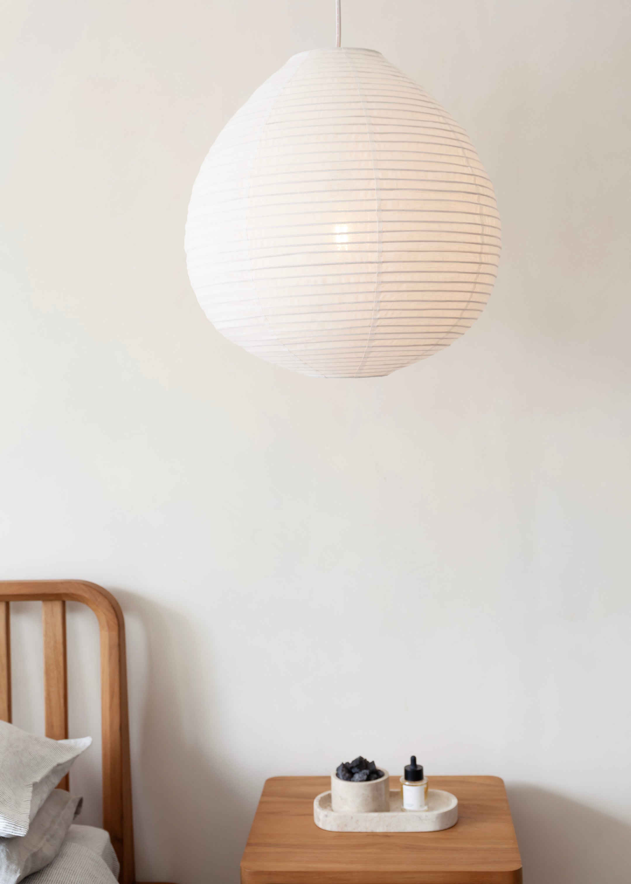 Soma Linen Lantern / Off White