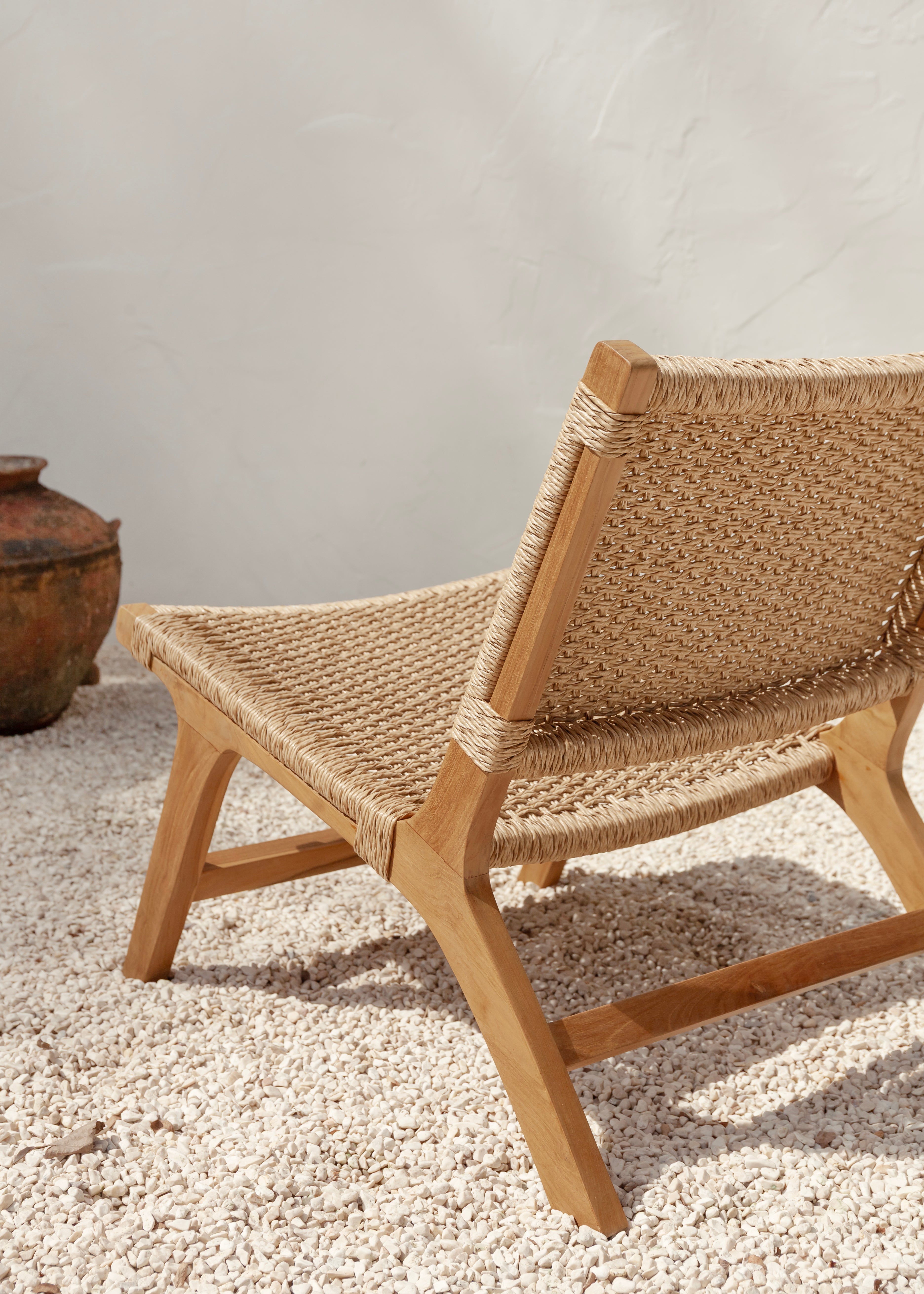 Sunday Teak Lounger Outdoor / Natural