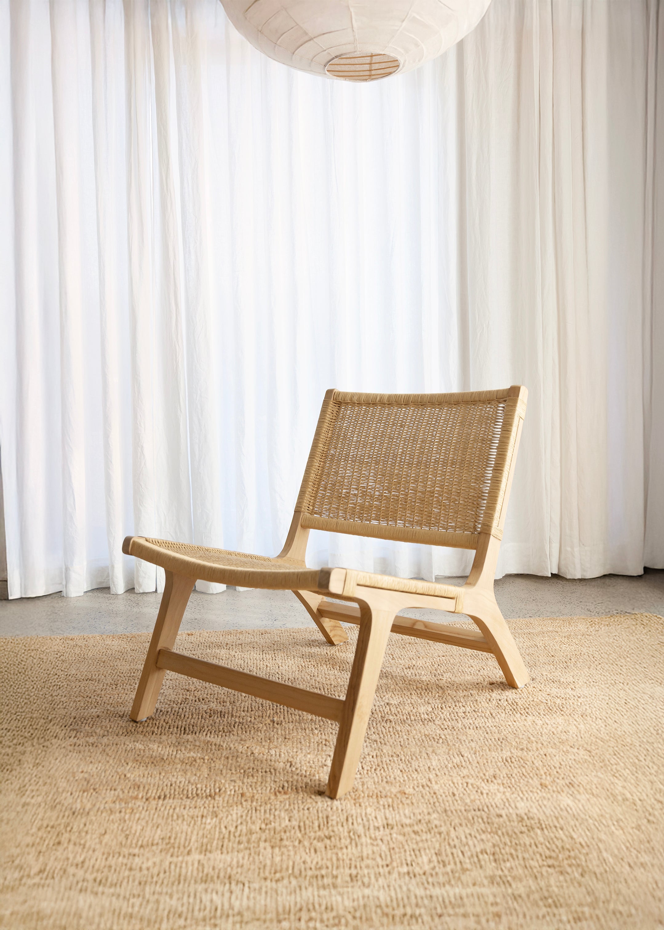 Sunday Teak Lounger / Natural