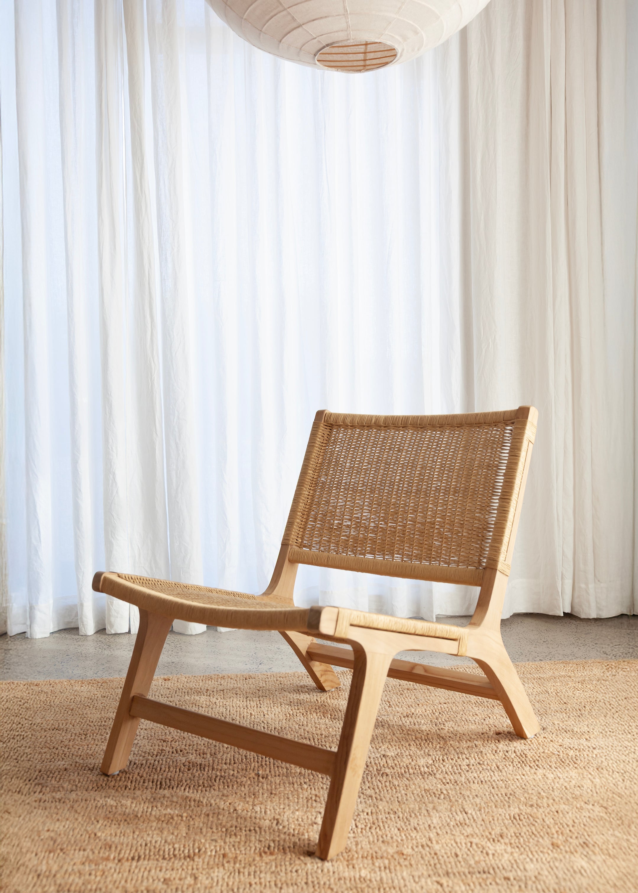 Sunday Teak Lounger / Natural