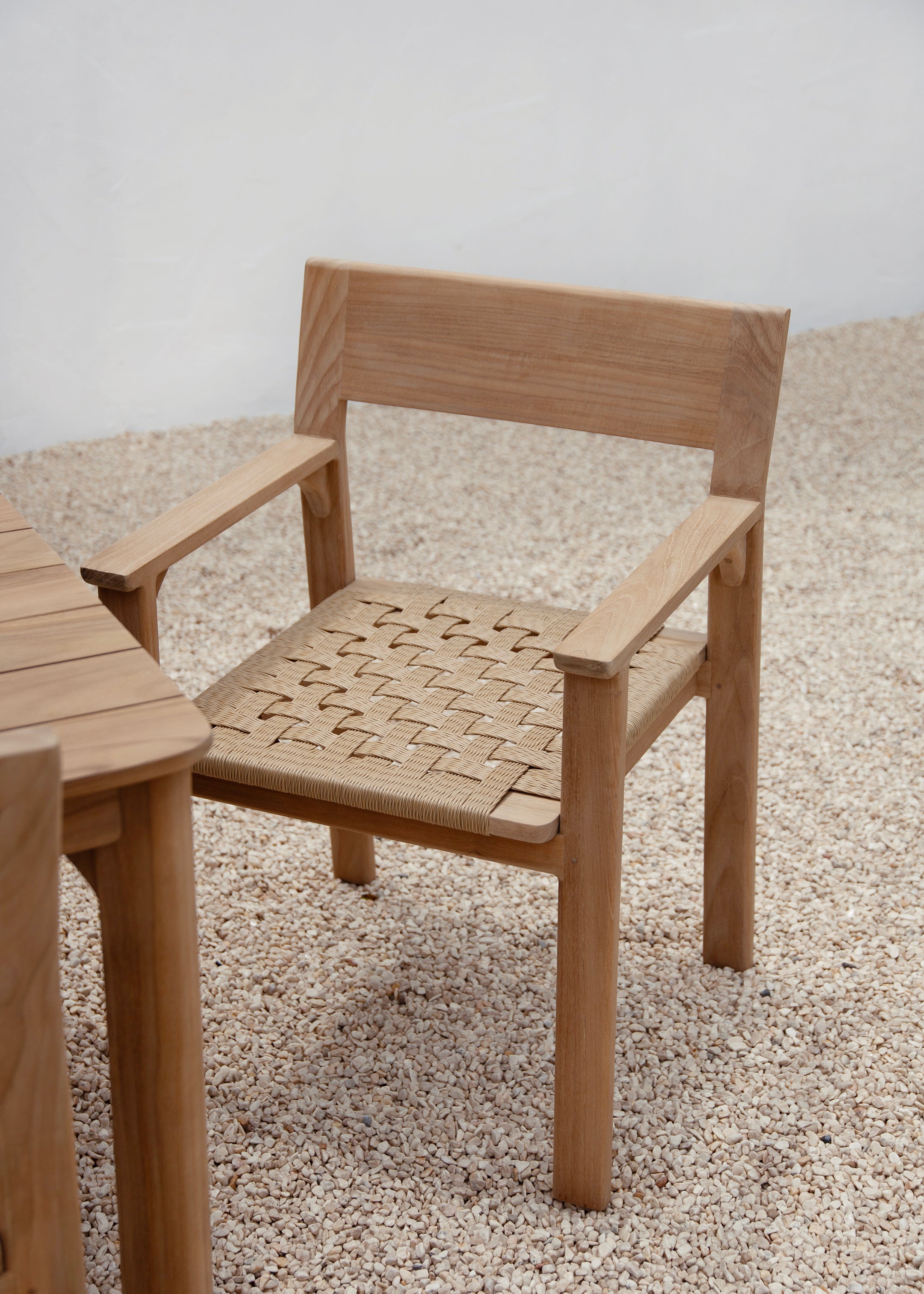 Suri Outdoor Dining Chair with Armrest (available soon)