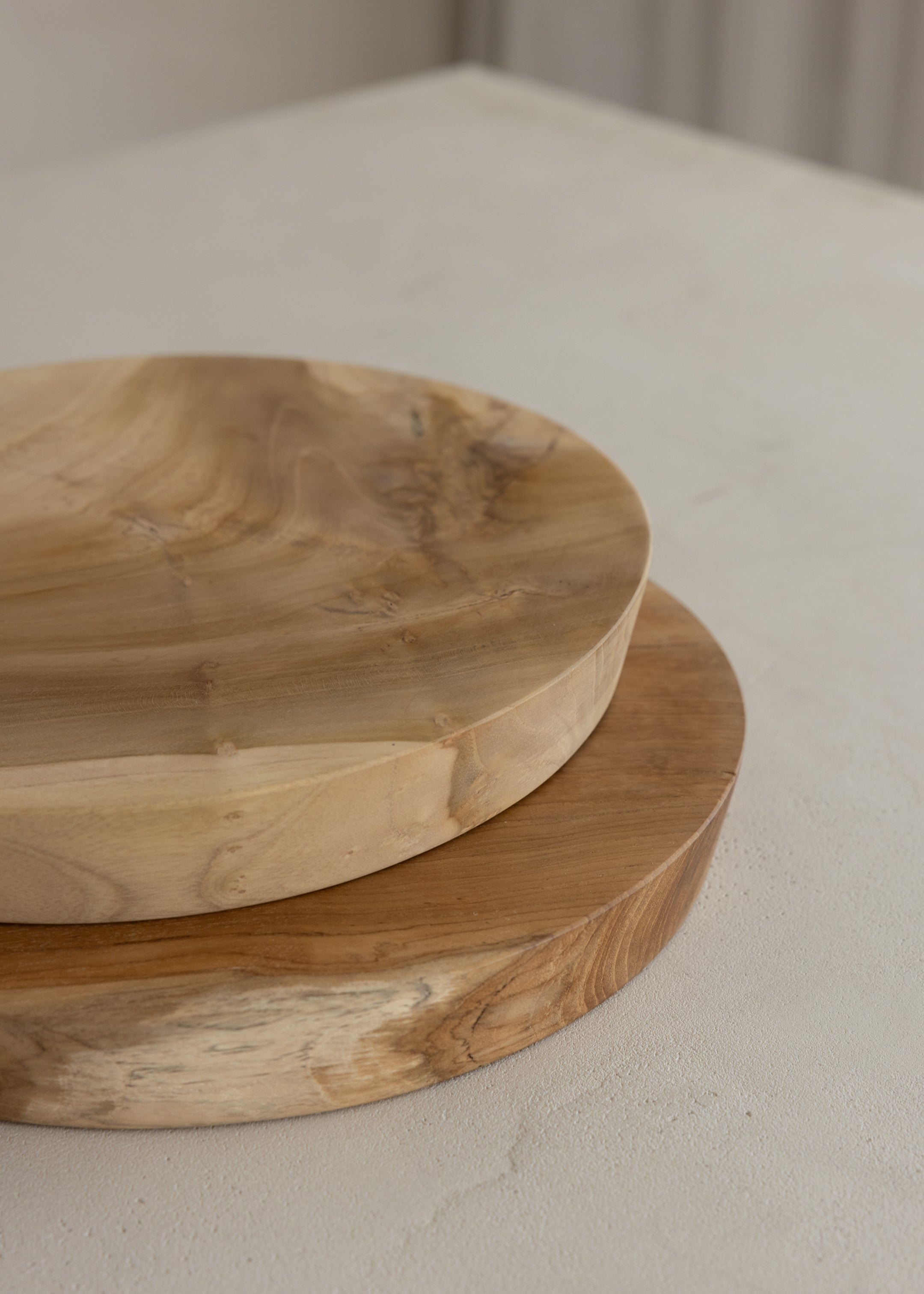 Teak Round Cutting Board