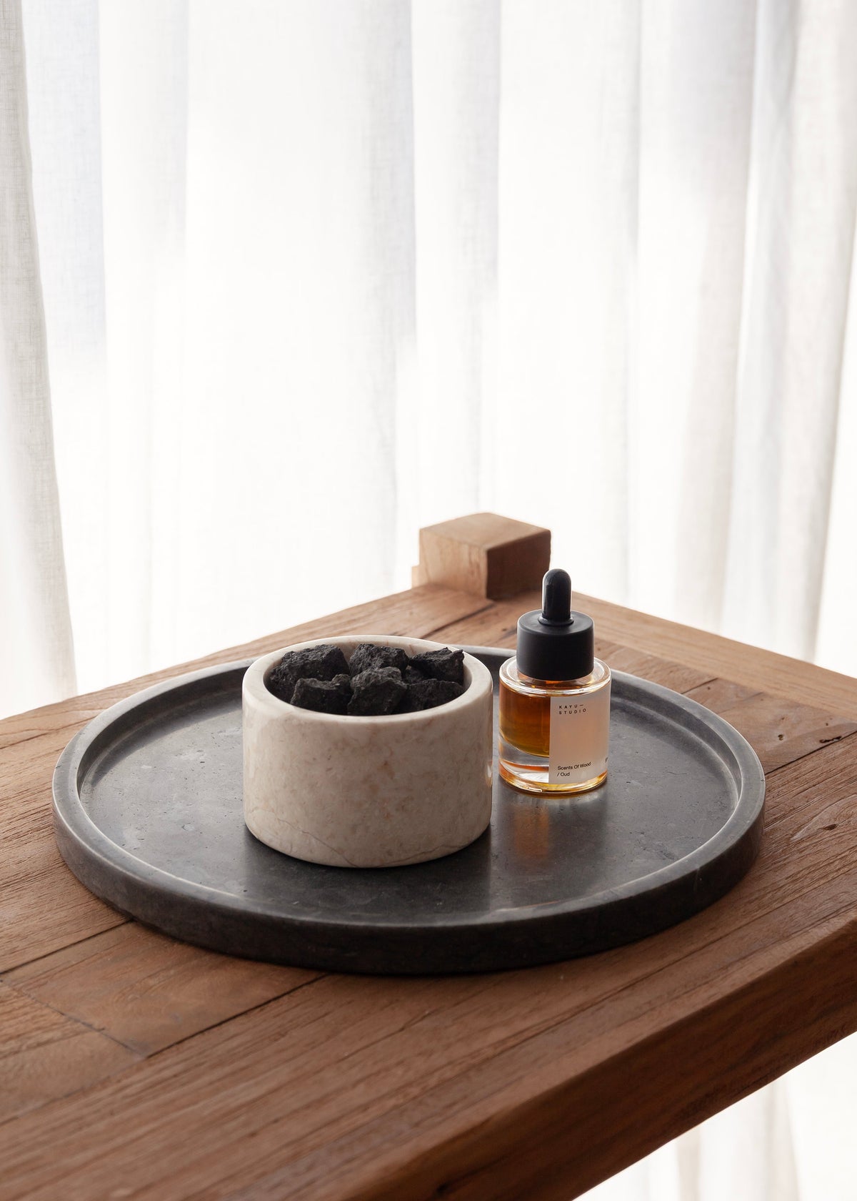 Volcanic Rock Diffuser Oud | Kayu Signature Scent Collection