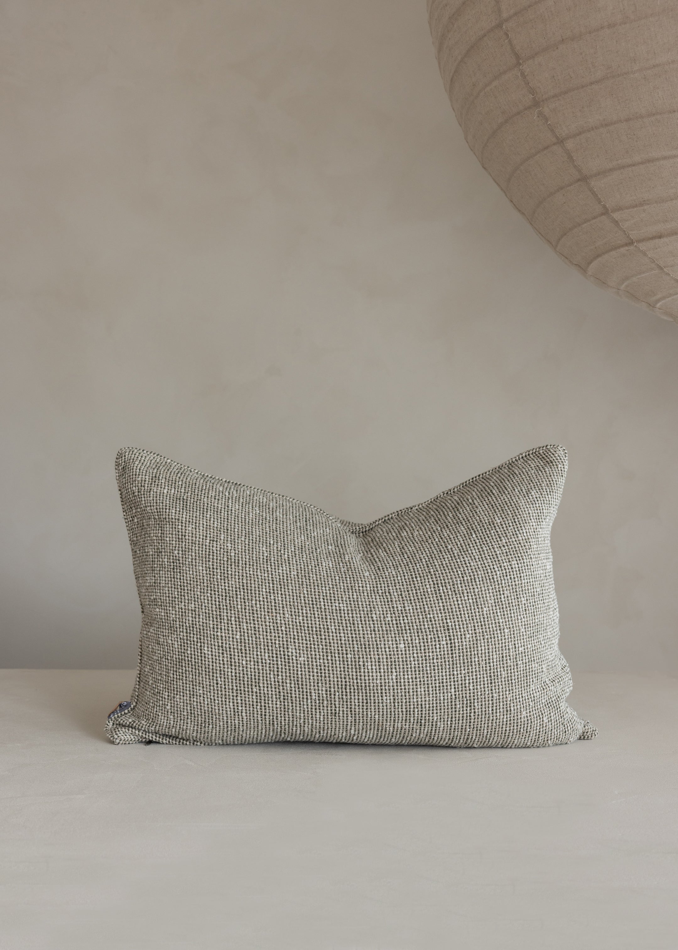 Verdure Cushion Cover 40 x 60 / Natural & Green