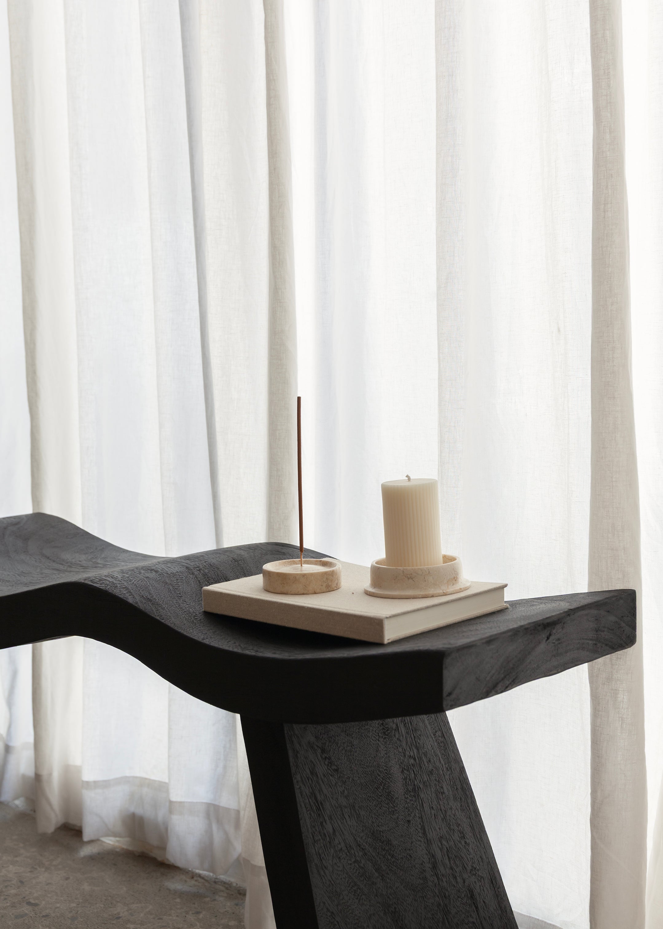 Wave Bench / Black