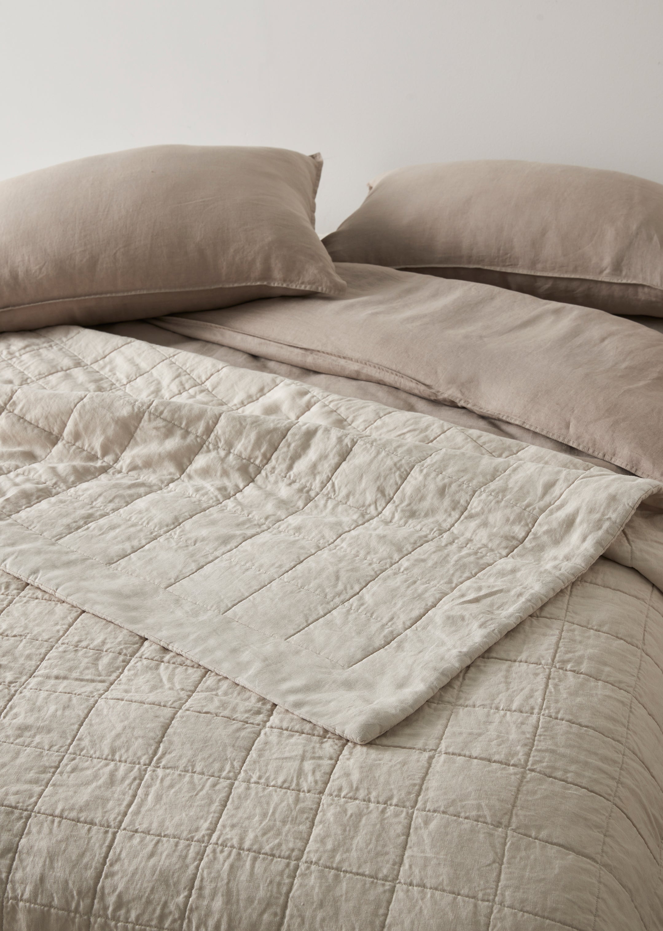 Ravello Coverlet / Bone