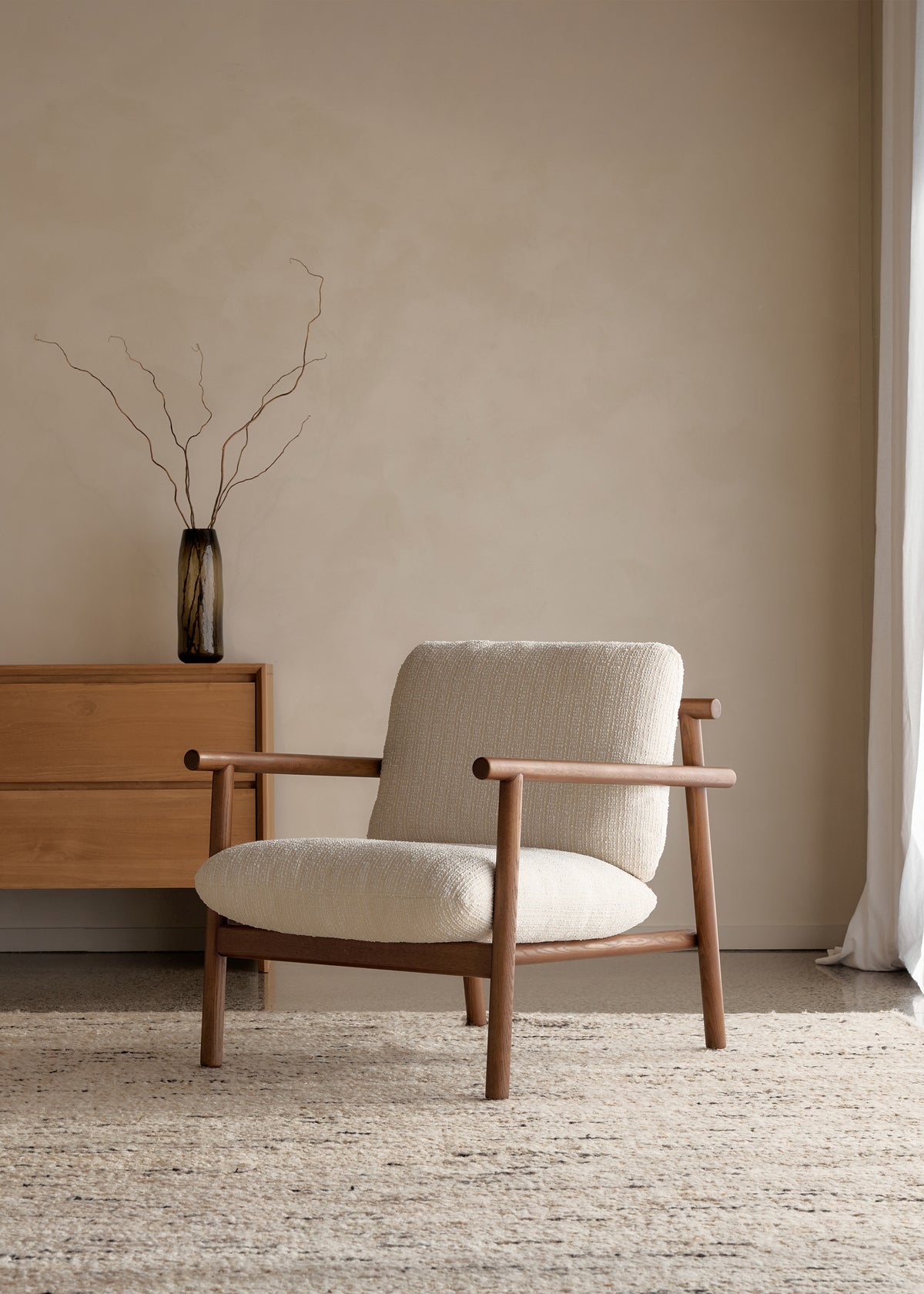 Winnie Armchair / Alabaster