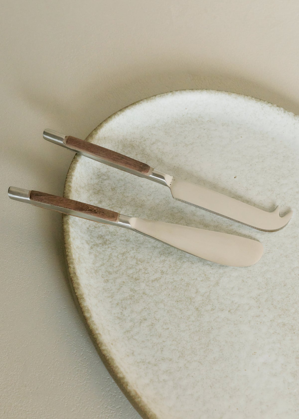 Wood Inlay Pate Knife