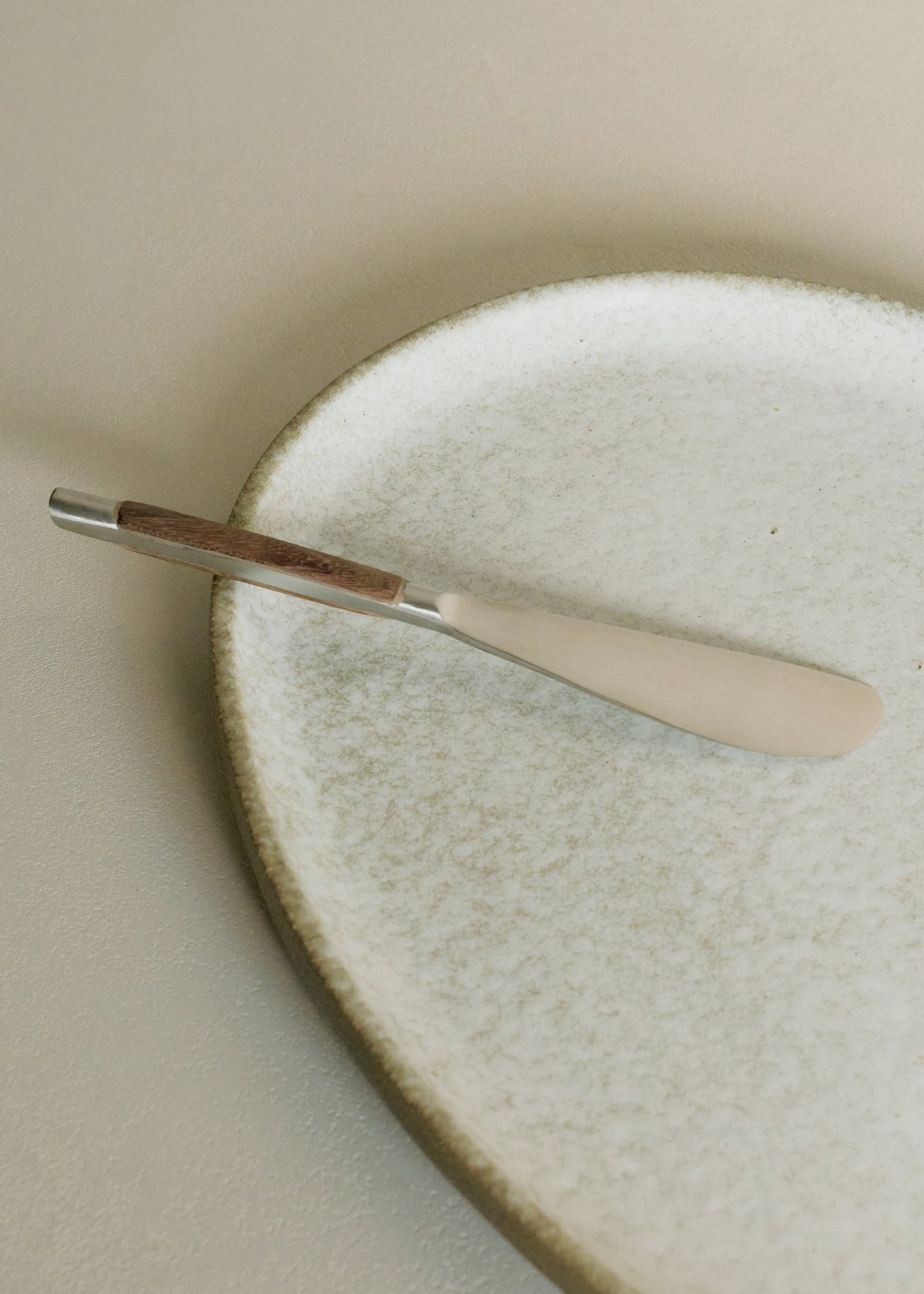 Wood Inlay Pate Knife