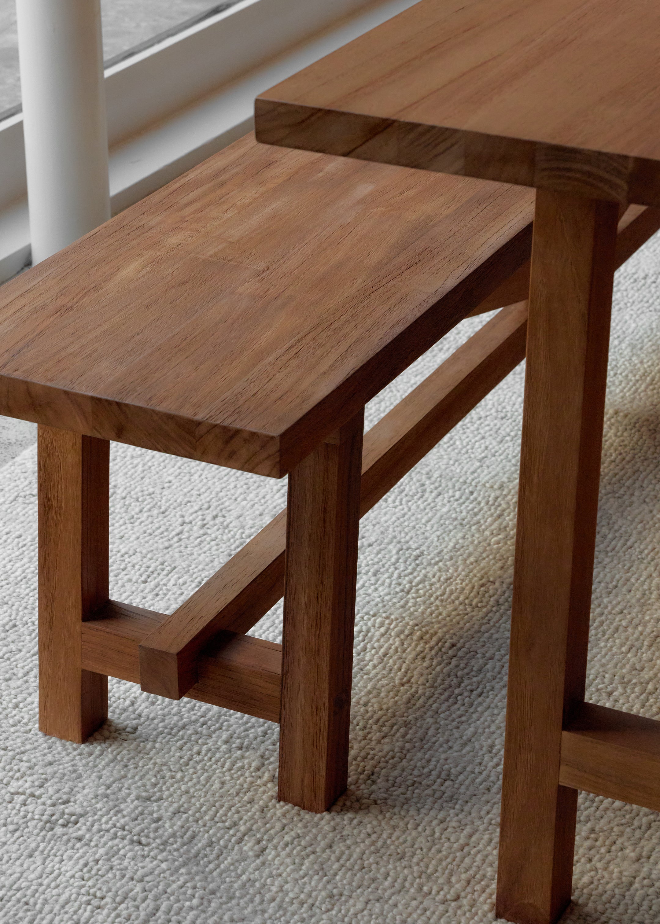 Hani Bench Seat / Dark Teak