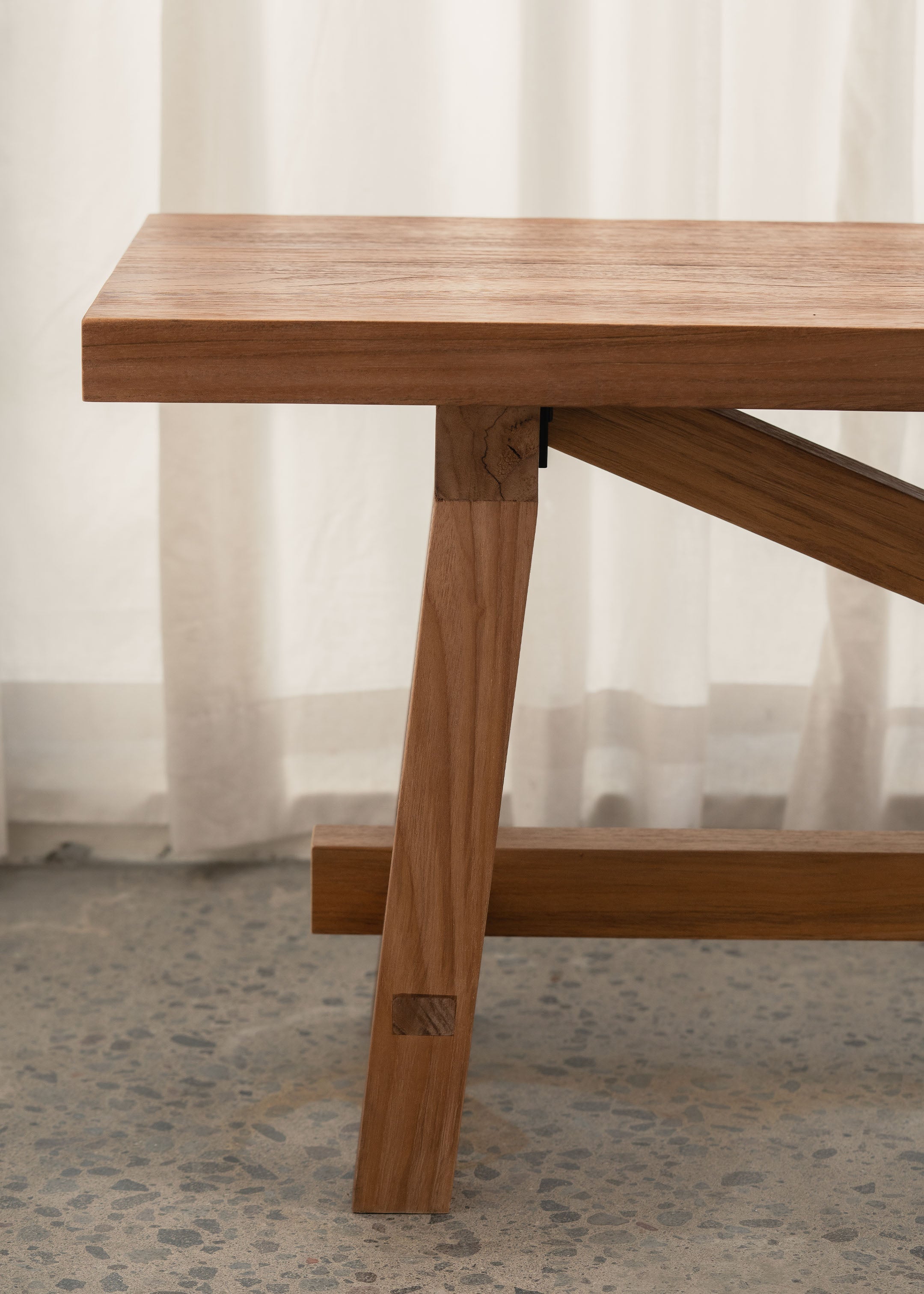 Hani Bench Seat / Dark Teak