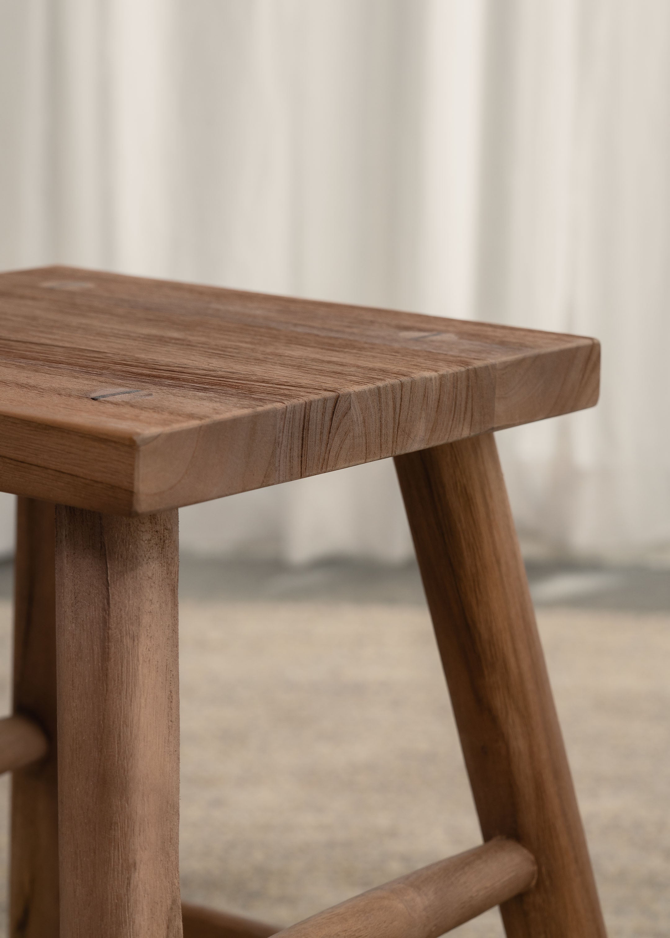 Kiran Stool / Dark Teak