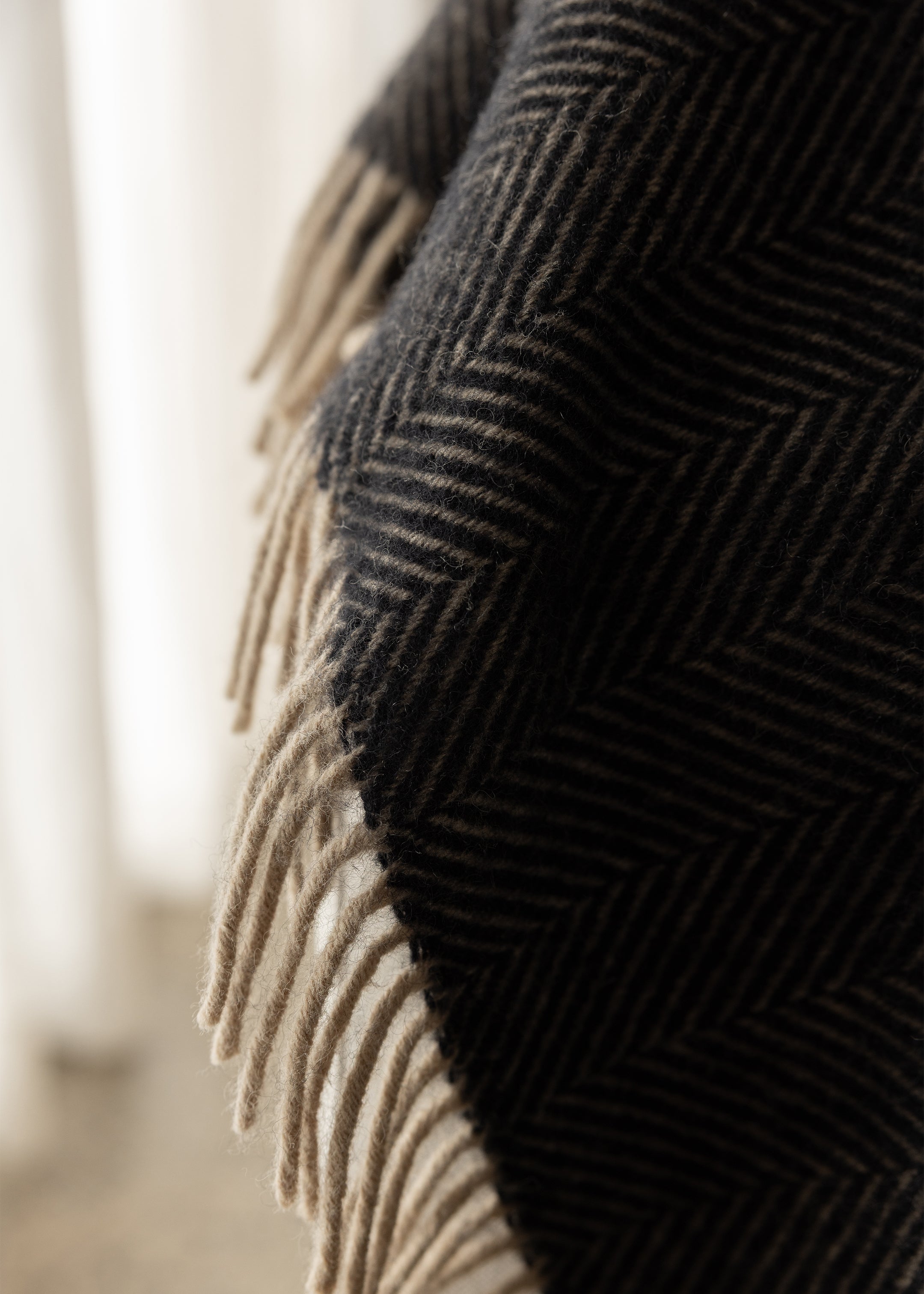 Lerwick Wool Throw / Vintage