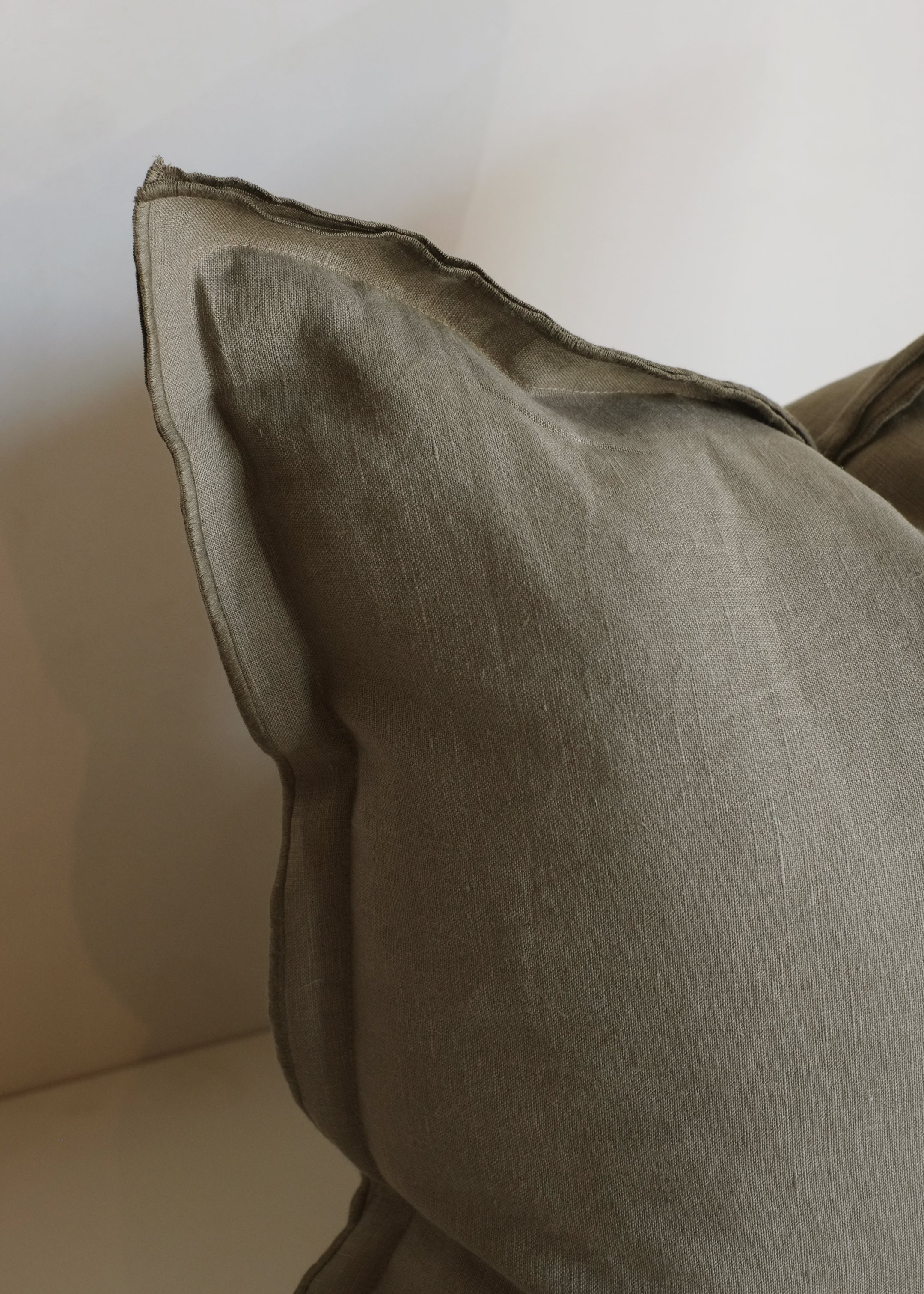 Linden Cushion Cover / Olive