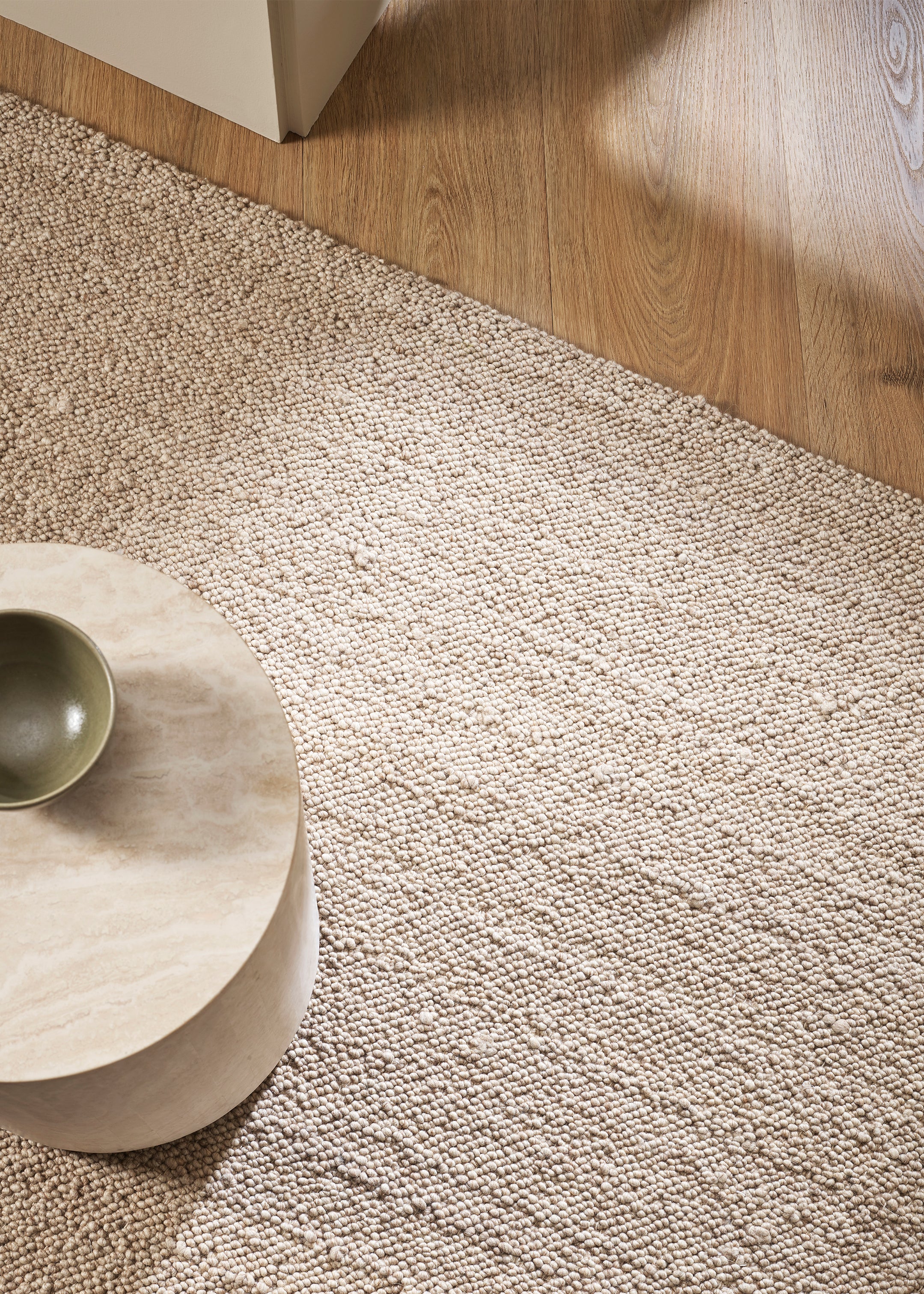 Mt Somers Floor Rug / Fawn