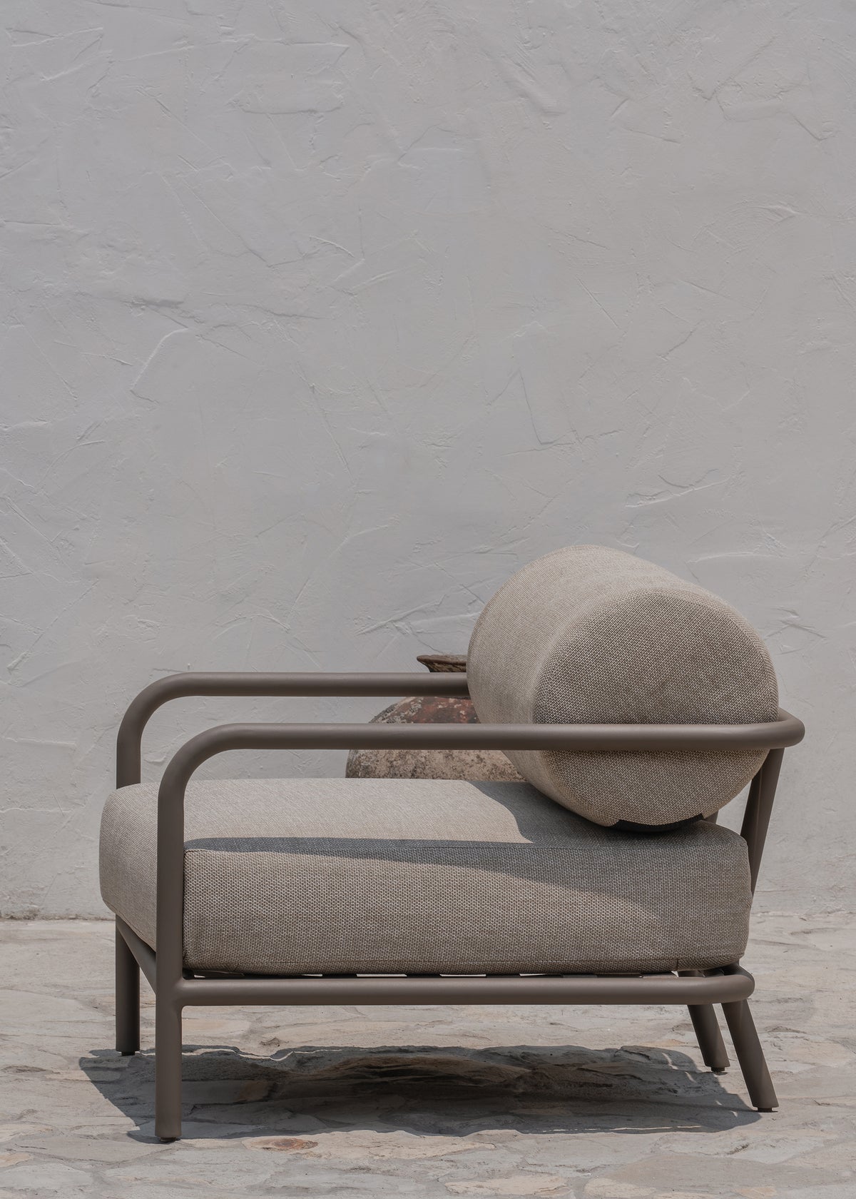 Porto Outdoor Armchair / Khaki
