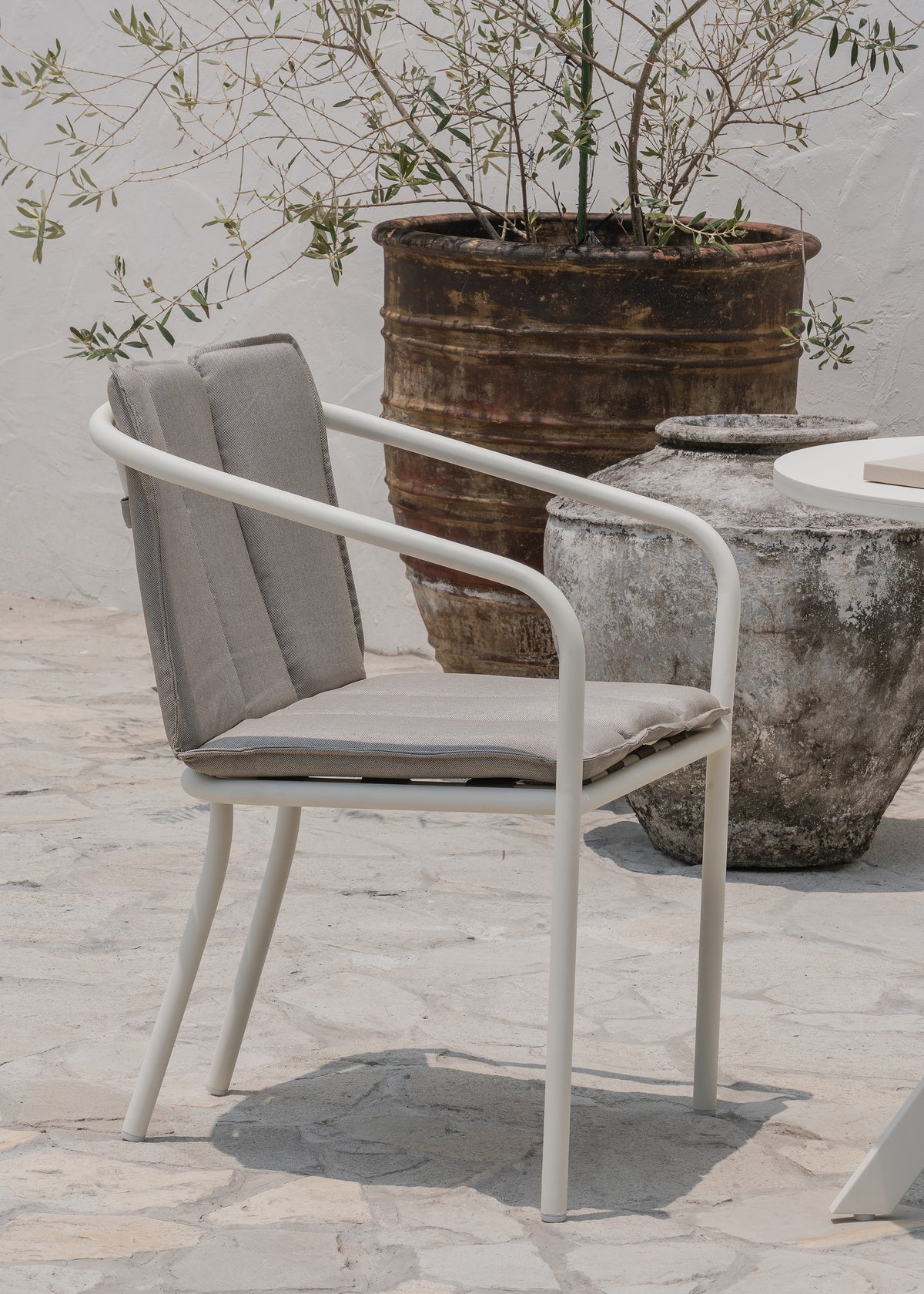 Porto Outdoor Chair / Ecru