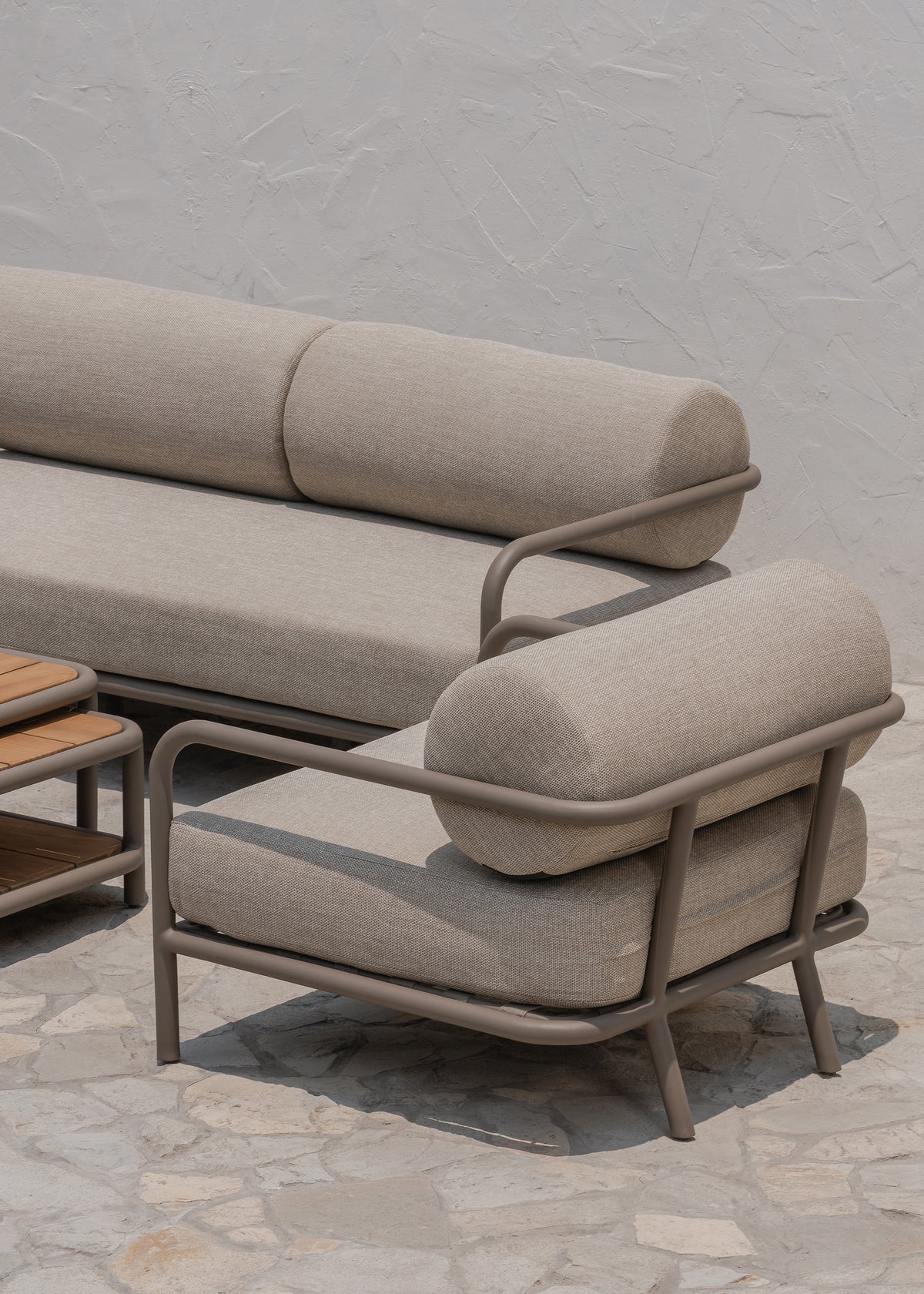 Porto Outdoor Sofa / Khaki