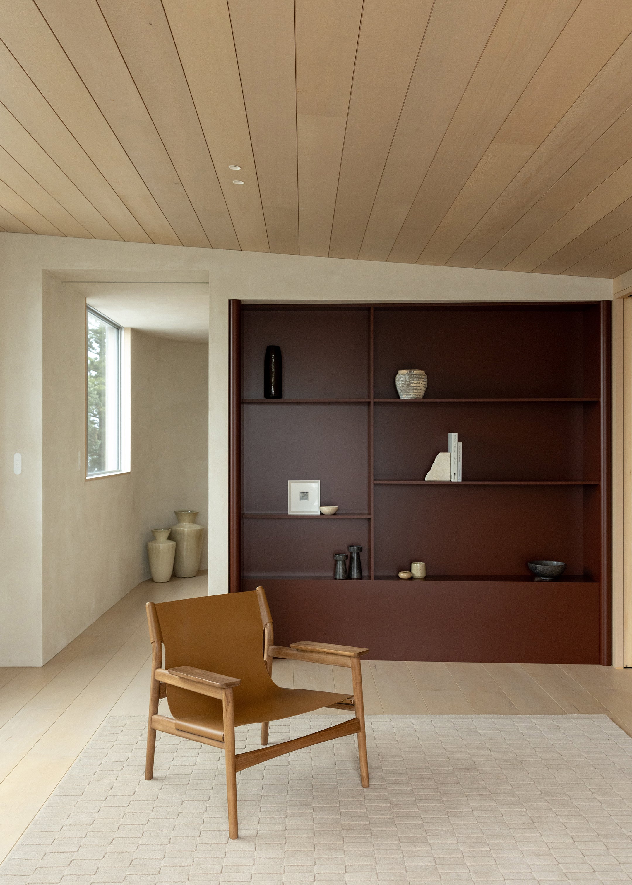 Sana Leather Chair / Tan
