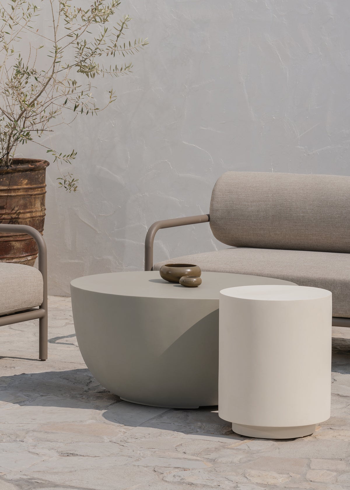 Soren Side Table / Light Beige