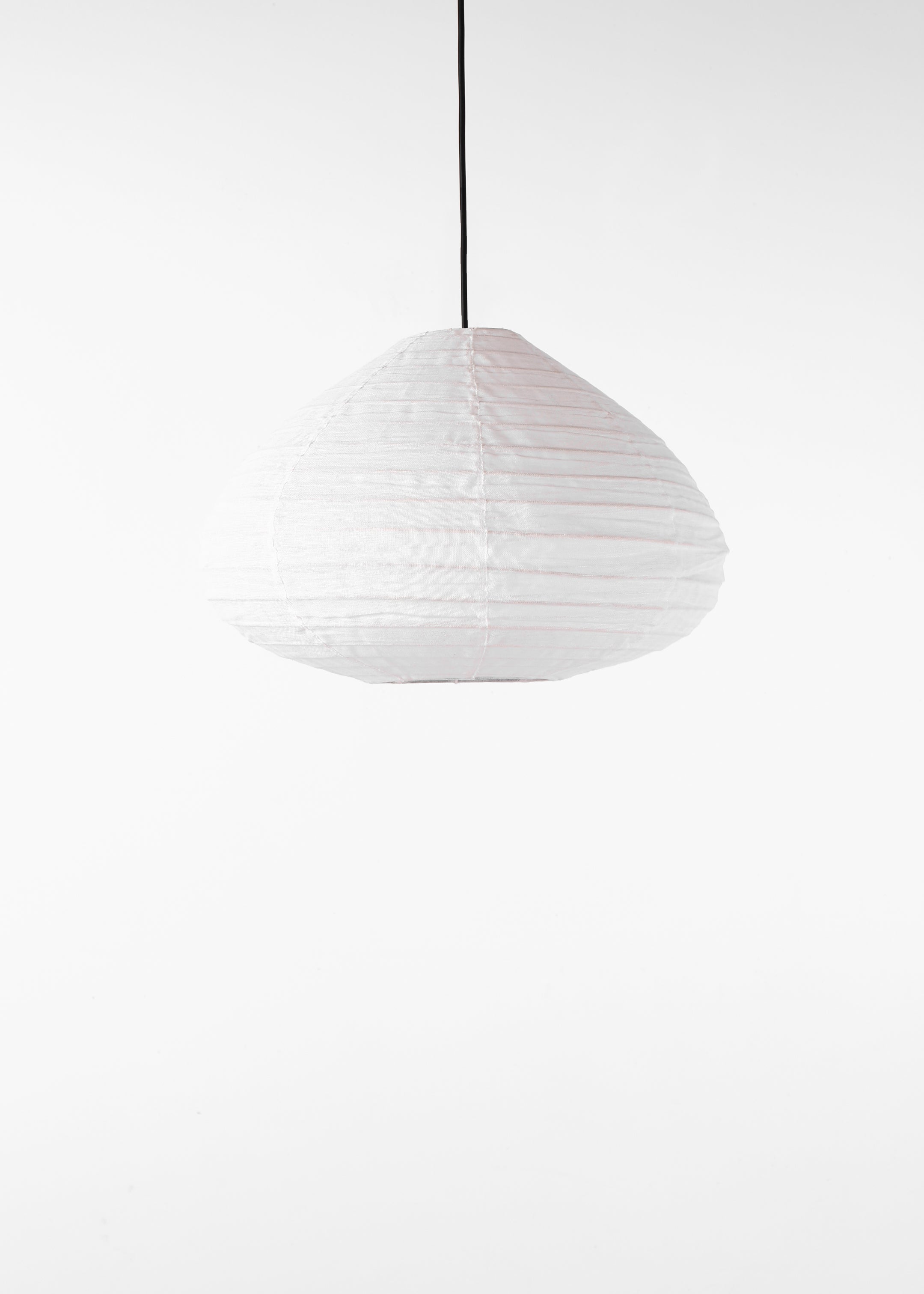 Cuba Linen Lantern / Off White / 60cm