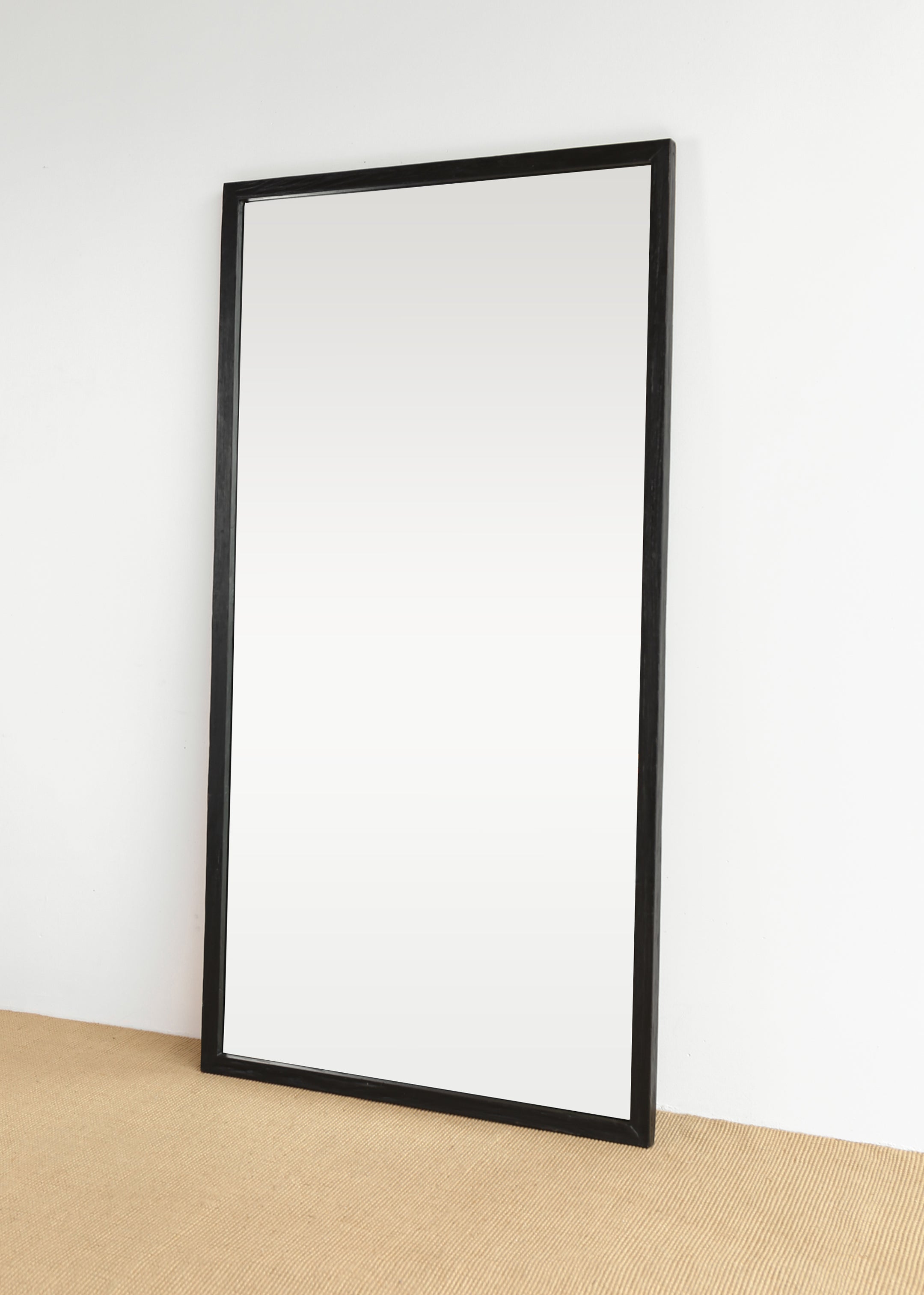Alfred Teak Mirror / Full Length 180cm / Black