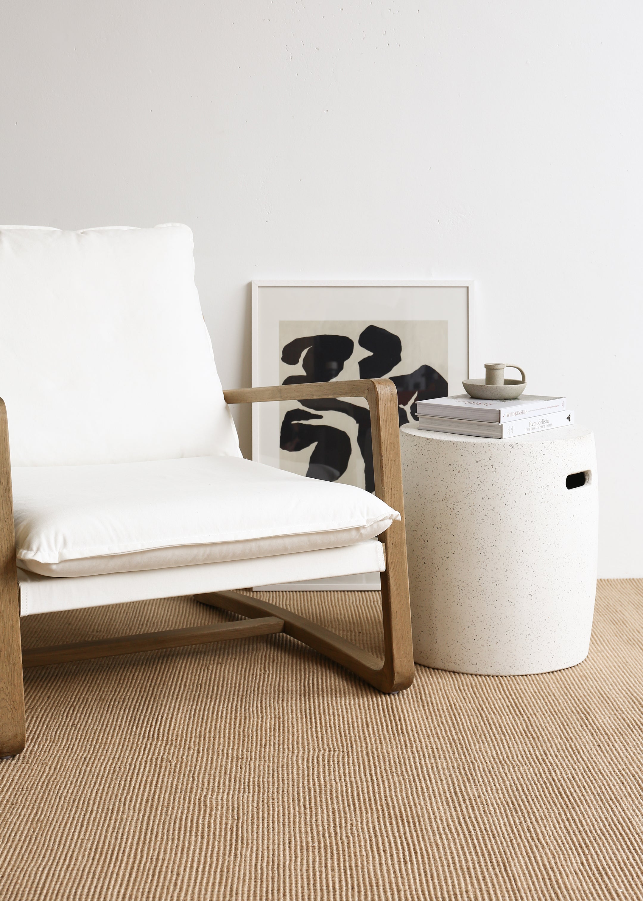 Otto Lounge Chair / Ivory